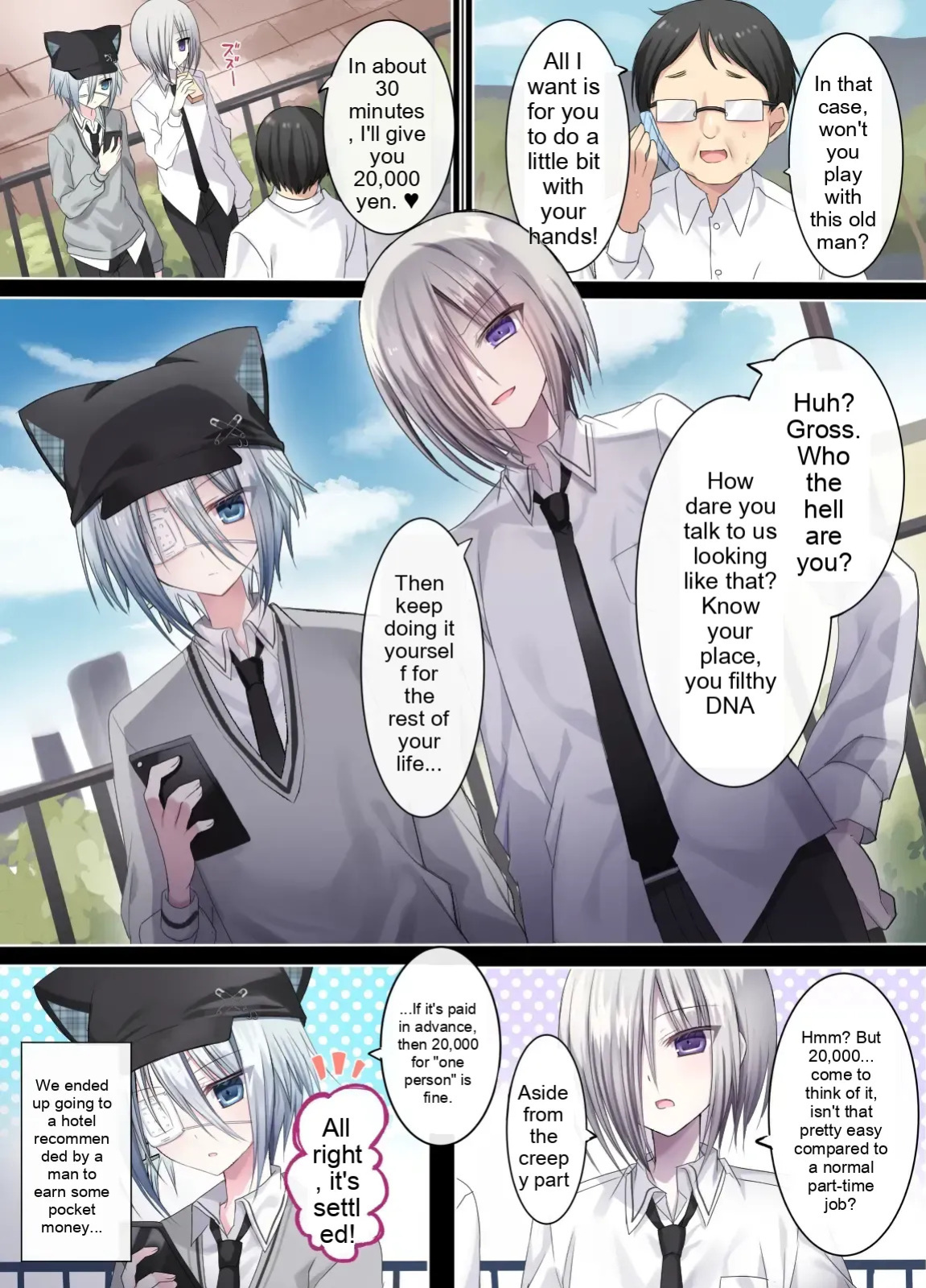 [Usagi Zangeshitsu (Touga)] Otona o Nameta Namaiki x Cool Shounen Kyousei Iki Gaman Taiketsu ~Tomodachi ni Miidasu Retsujou~ | A Sassy Kid Who Underestimates Adults vs. A Cool Teen: A Forced Orgasm Endurance Battle ~Discovering Lust in a Friend~ [English]