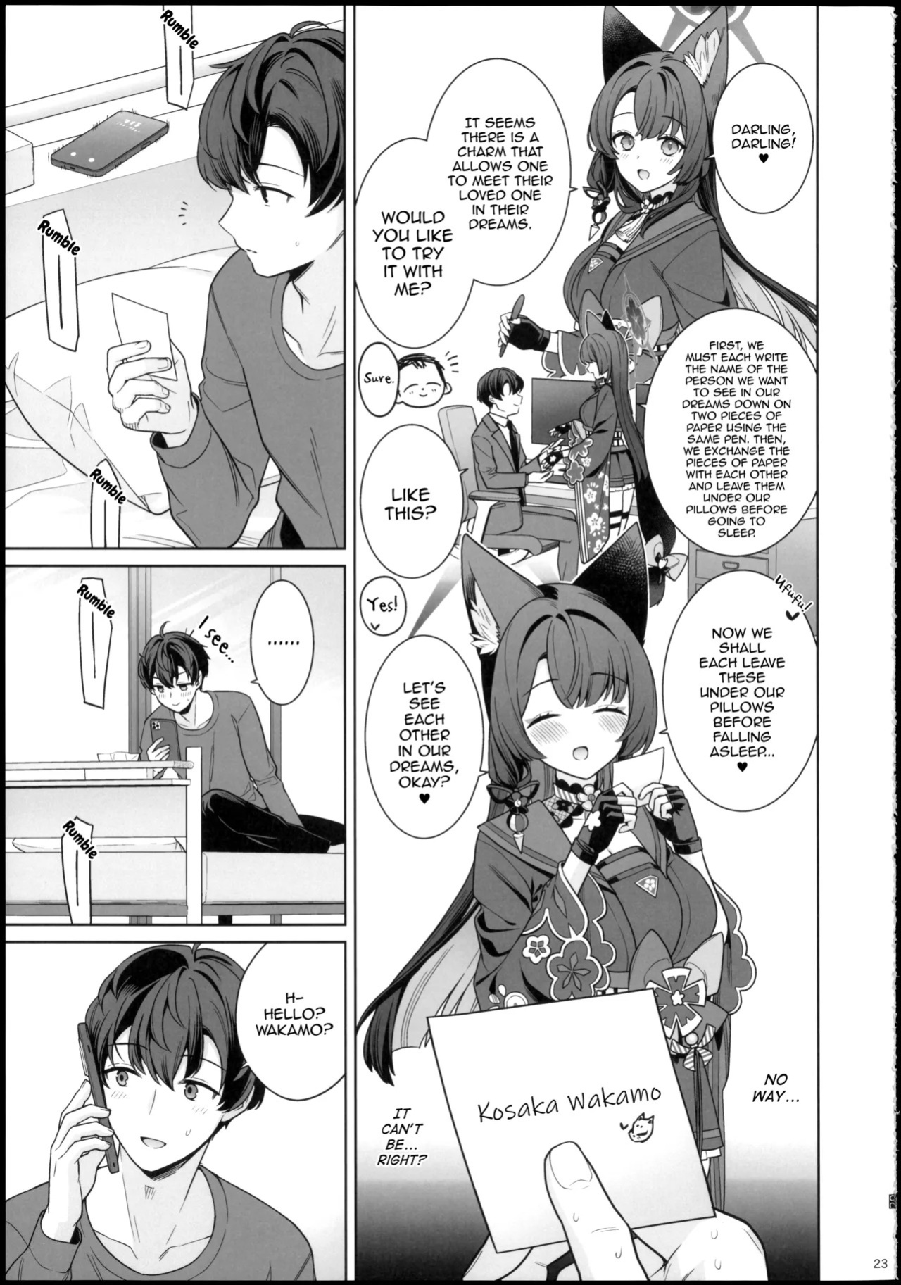 (Sensei no Archive 15) [NOMIYAGUMI (Ichinomiya)] Junjou Renjou Hatsujou Kitsune -6- | Pure Lovestruck Fox in Heat -6- (Blue Archive) [English] [mysterymeat3]