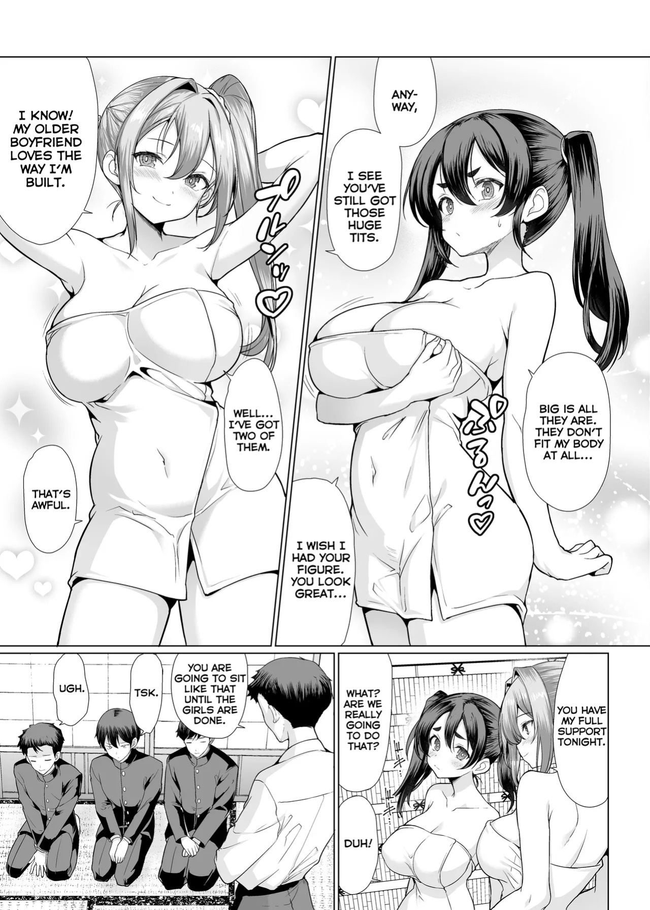 [An-Arc XXX (Hamo)] Onsen Haitte tara Joseito-tachi ga Osotte Kita | My Students Jumped Me When I Got in the Hot Spring [English] [Digital]