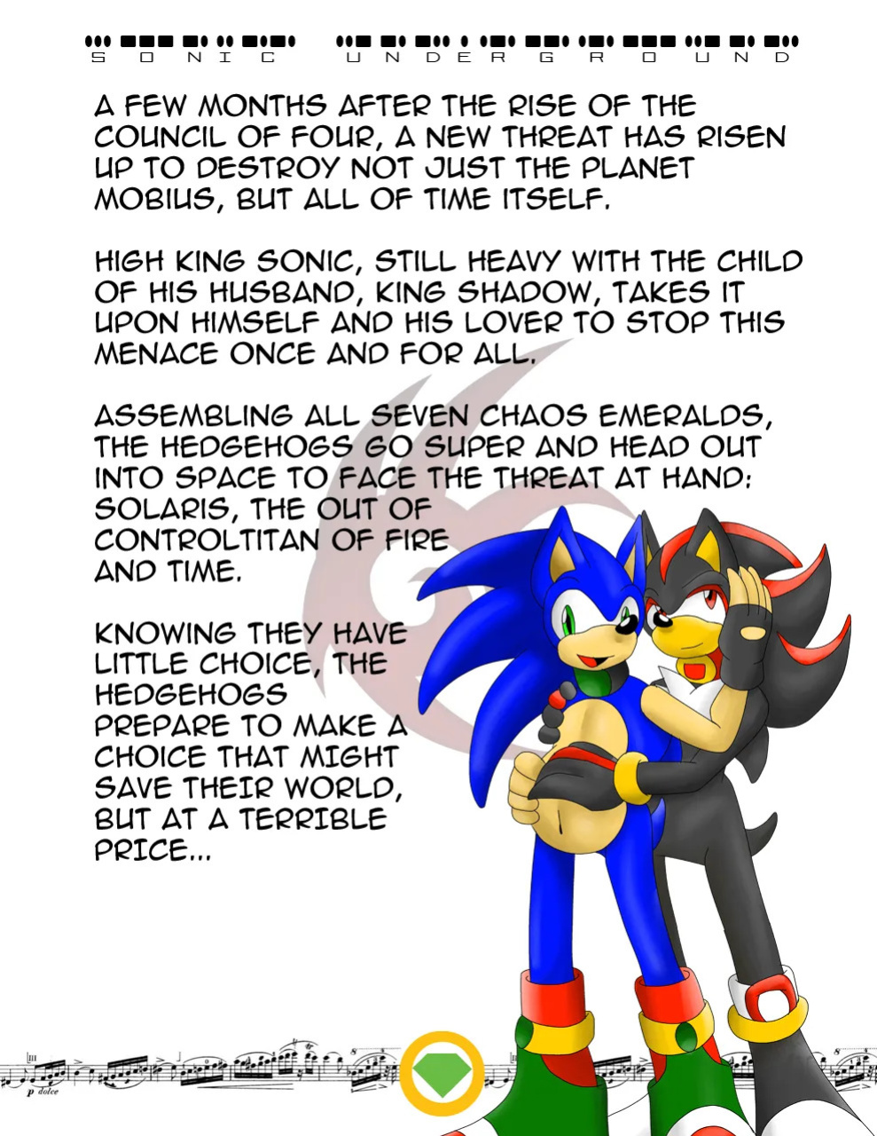SonicRemix's Sonic Mpreg Art
