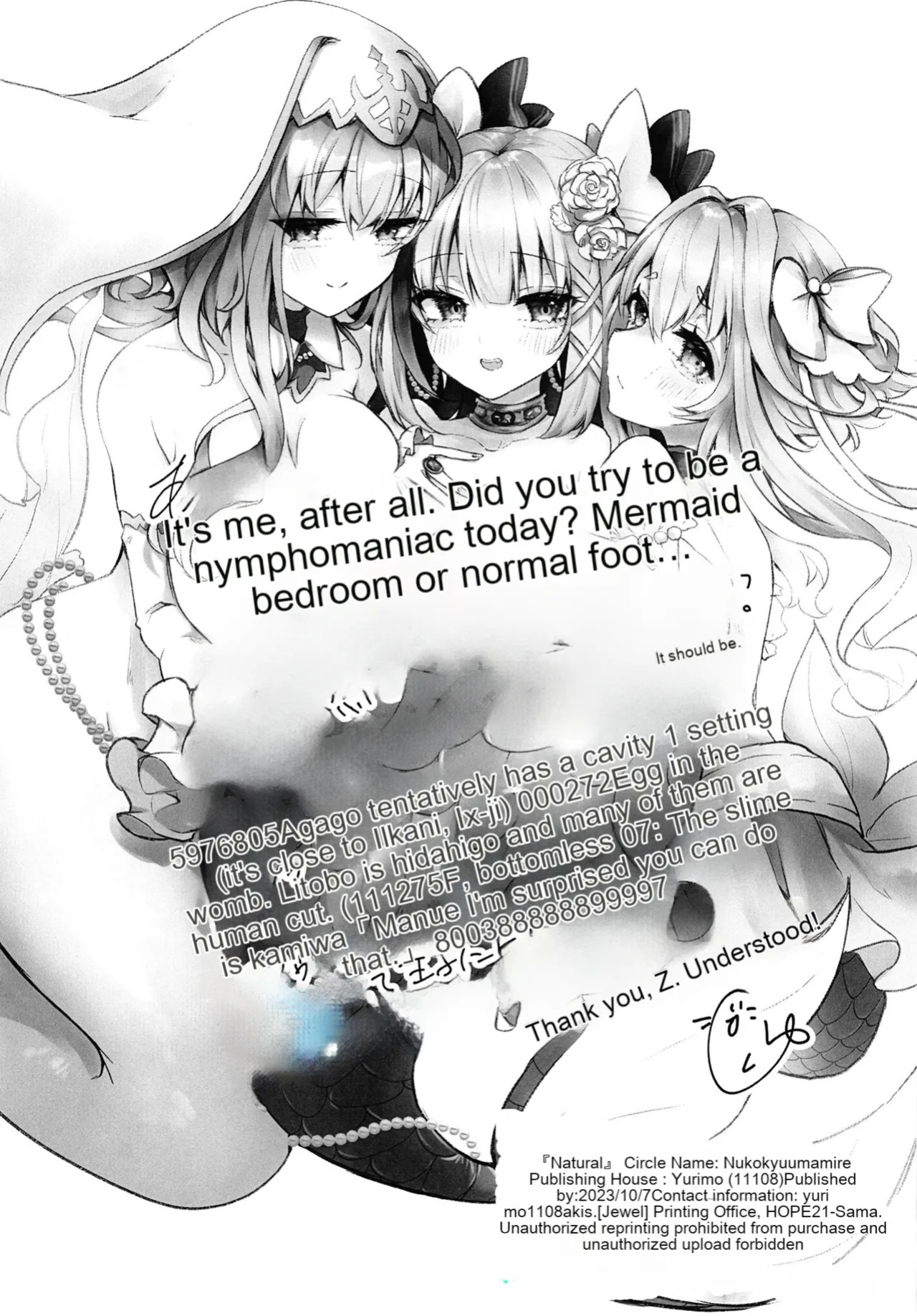 [Nukokyuu Mamire (Yurimo)] Natural (Sennen Sensou Aigis) [English]