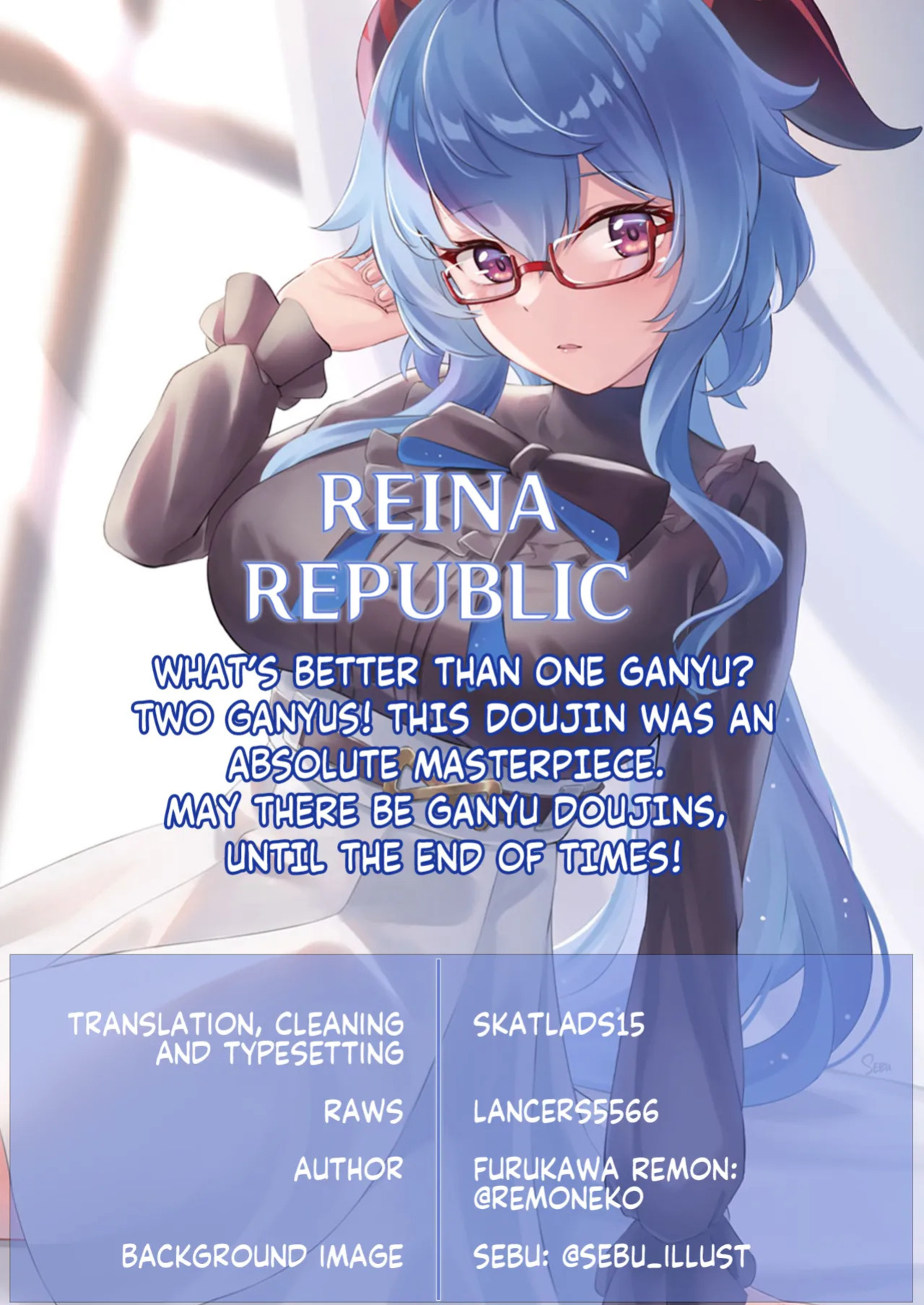 (C107) [Remon no Omise (Furukawa Remon)] Usagi ga Futari ni Nacchatta! | We have Two Bunnies Now! (Genshin Impact) [English] [ReinaRepublic]