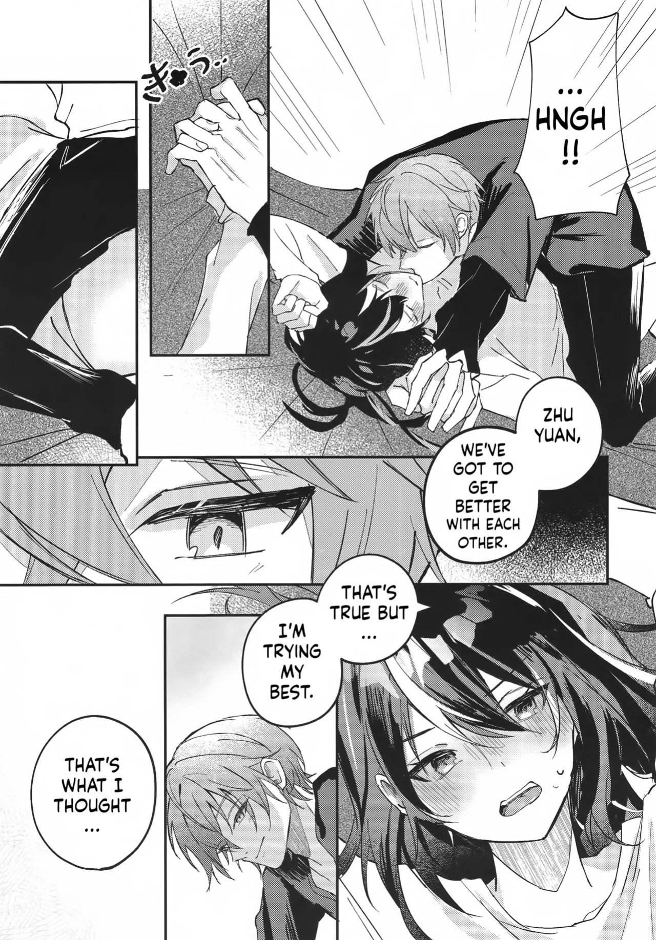 (C106) [Strawberry Langue de Chat (Minase)] Amayadori wa Taion de. - Under the rain. (Zenless Zone Zero)
