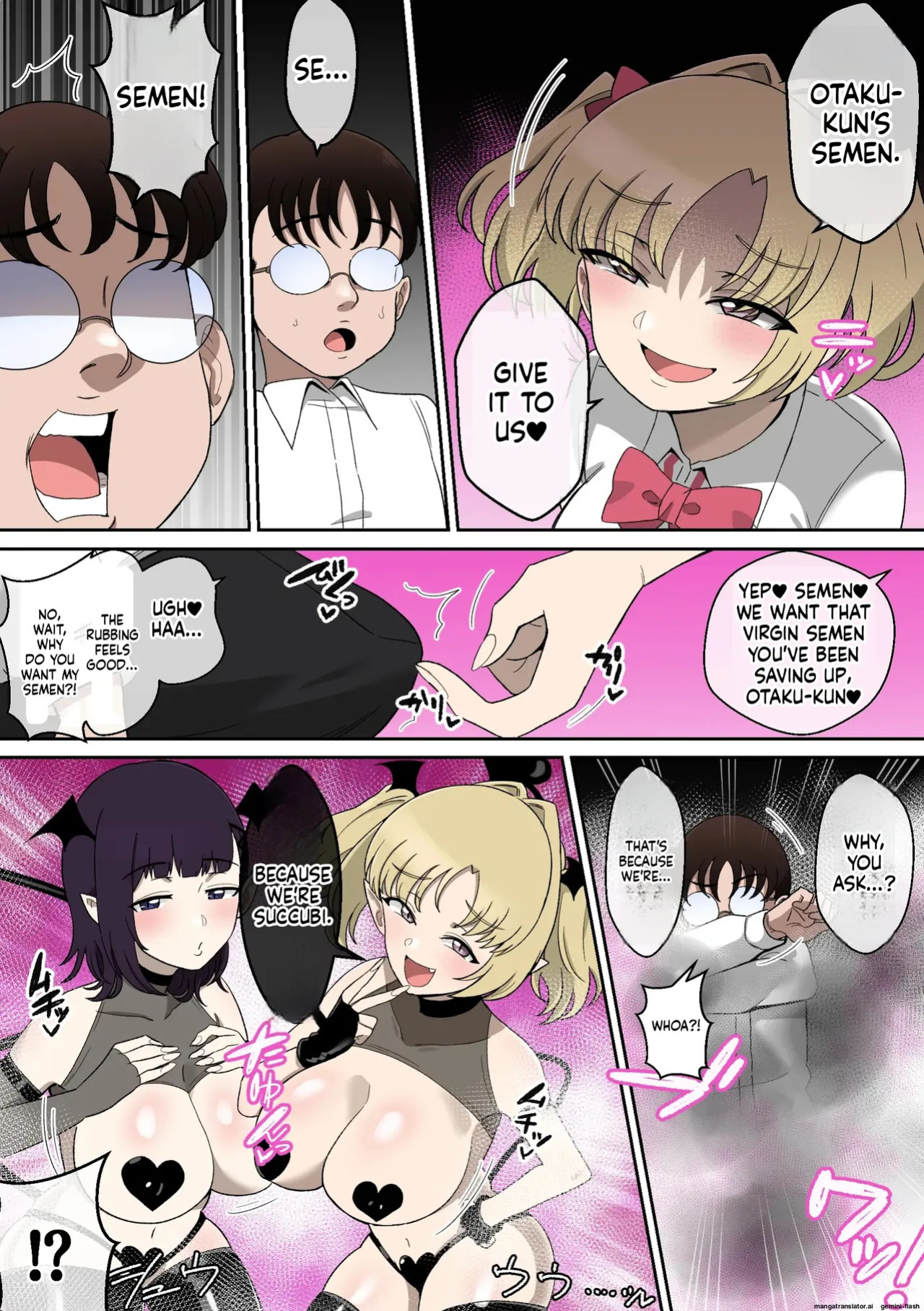 W Paizuri Gal Succubus ni Seishi Katsuage Sareru Hanashi