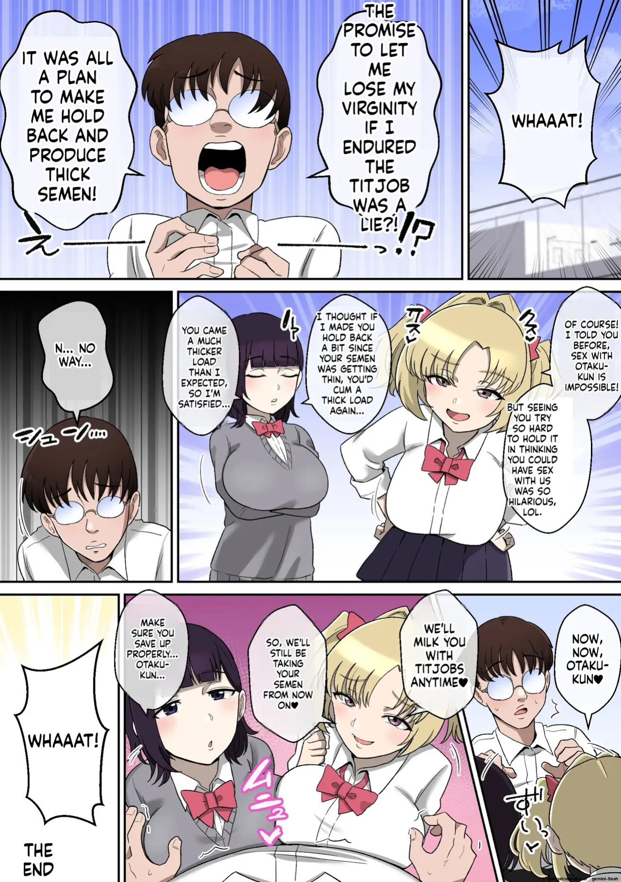 W Paizuri Gal Succubus ni Seishi Katsuage Sareru Hanashi