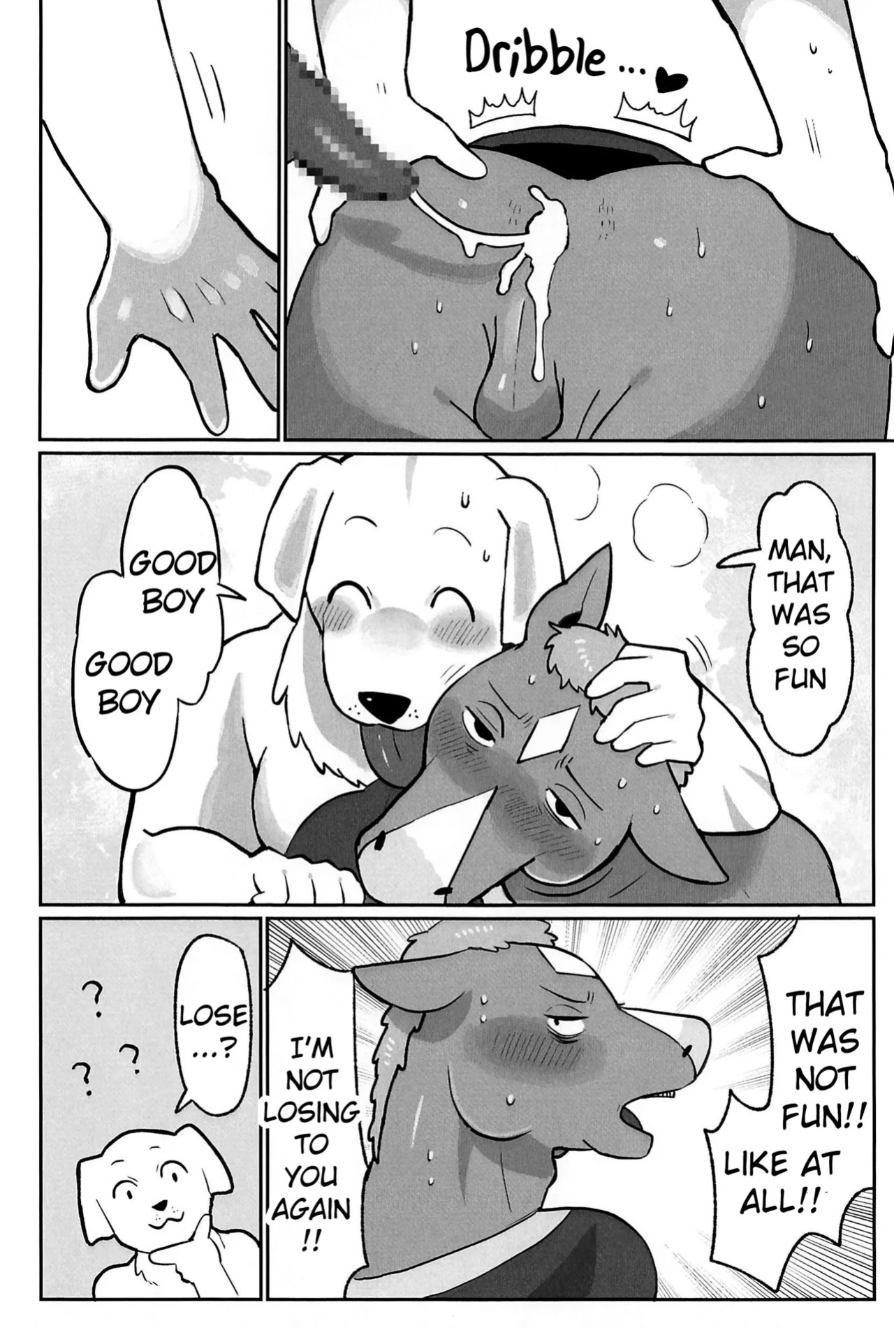 (Shinshun Kemoket 11) [hanamuke (Igarashi Hazuki)] Can I beat a dog's dick? Let's Find Out!! (BoJack Horseman)