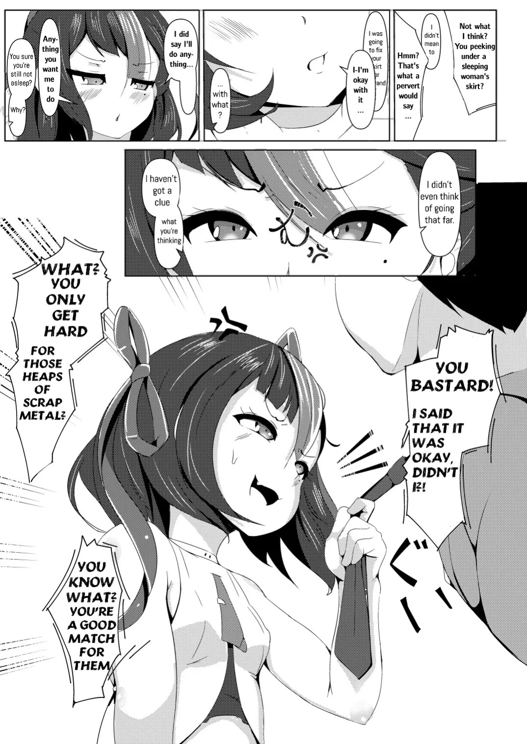 [Kumagoya project] Watashi wa Tesukuzu ni Nanka Naranain dakara! | I'm Doing This So I Don't Get Turned To A Scrap Heap! (Goddess of Victory:NIKKE) [English]
