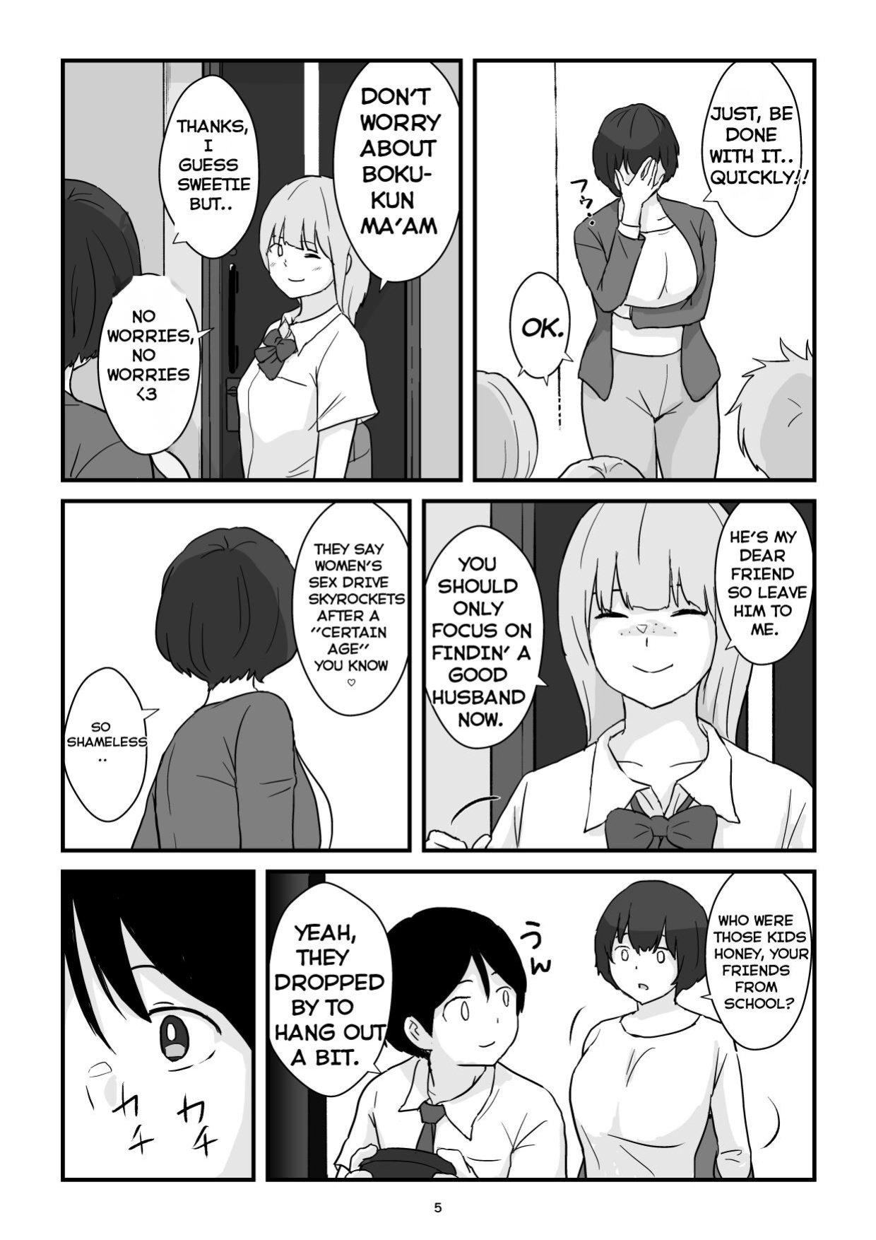 [Goninbijin] Mama wa Boku no Condom | Mom is My Condom [English] [Giras]
