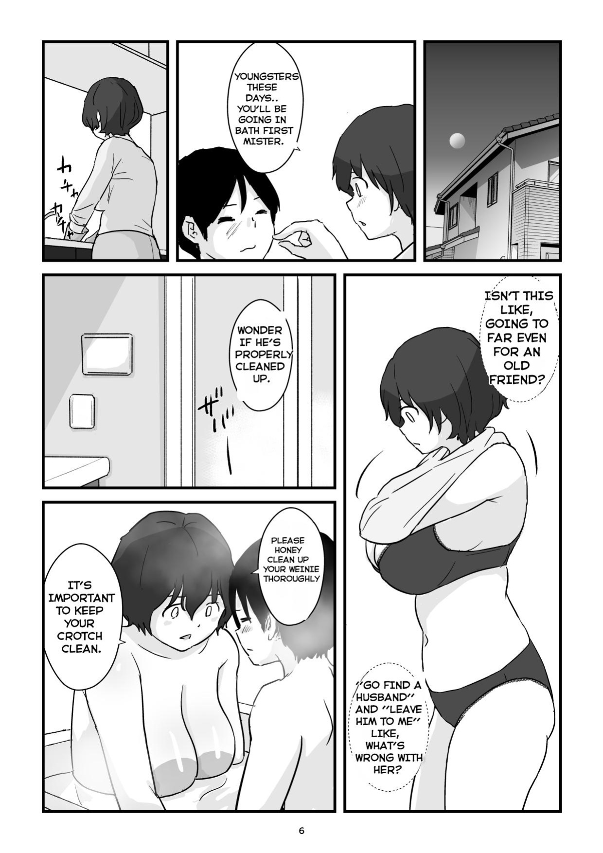 [Goninbijin] Mama wa Boku no Condom | Mom is My Condom [English] [Giras]