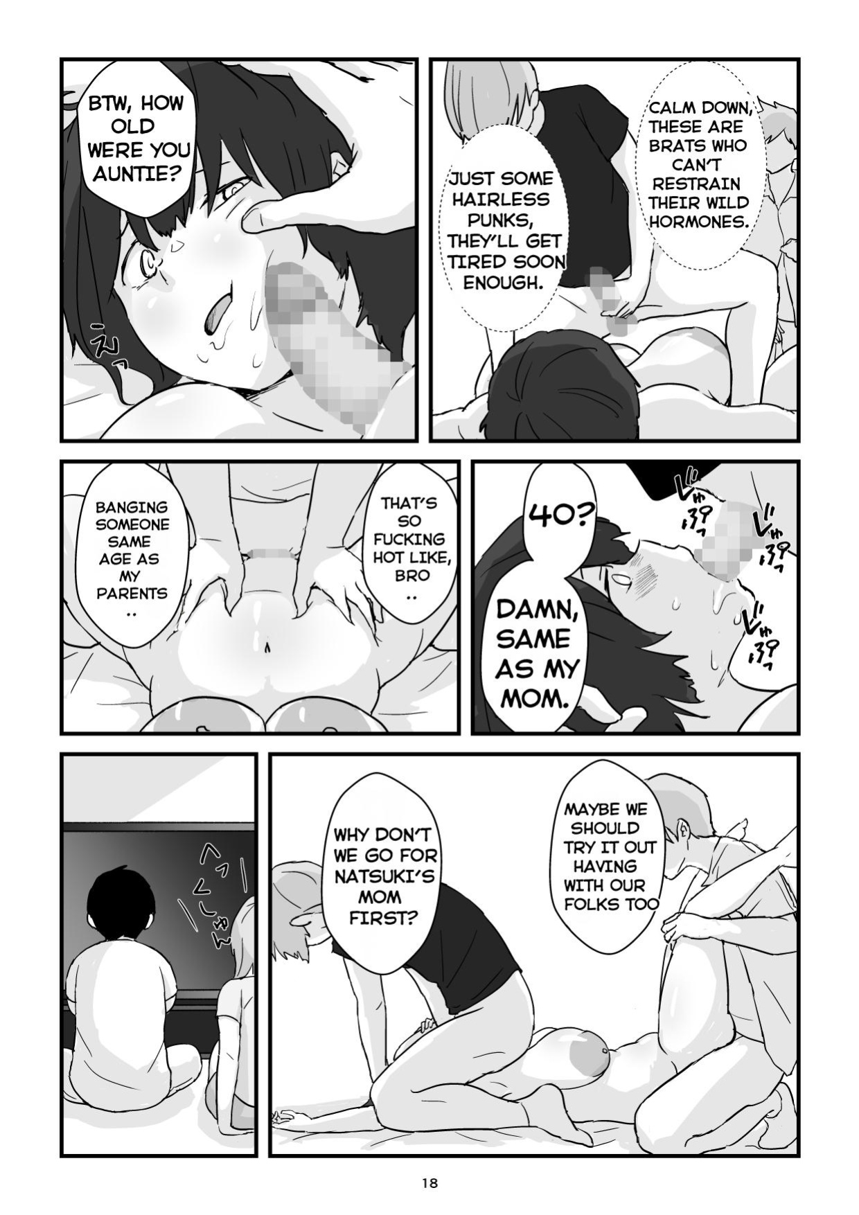 [Goninbijin] Mama wa Boku no Condom | Mom is My Condom [English] [Giras]