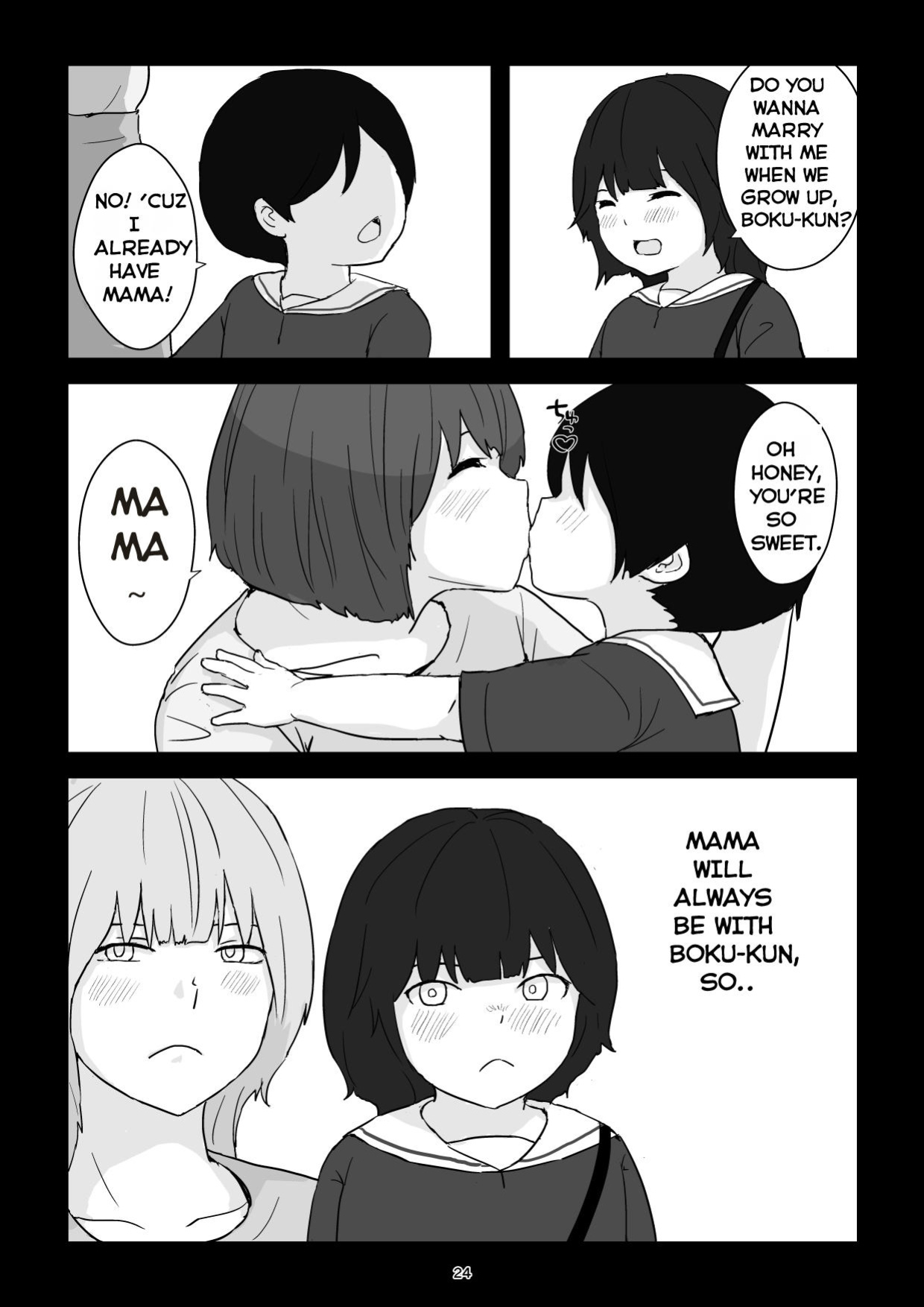 [Goninbijin] Mama wa Boku no Condom | Mom is My Condom [English] [Giras]