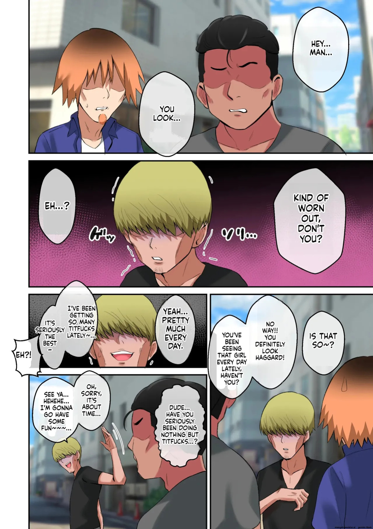 Charao ga Jimigao Bakunyuu no Paizuri ni Miryou sareta Kekka