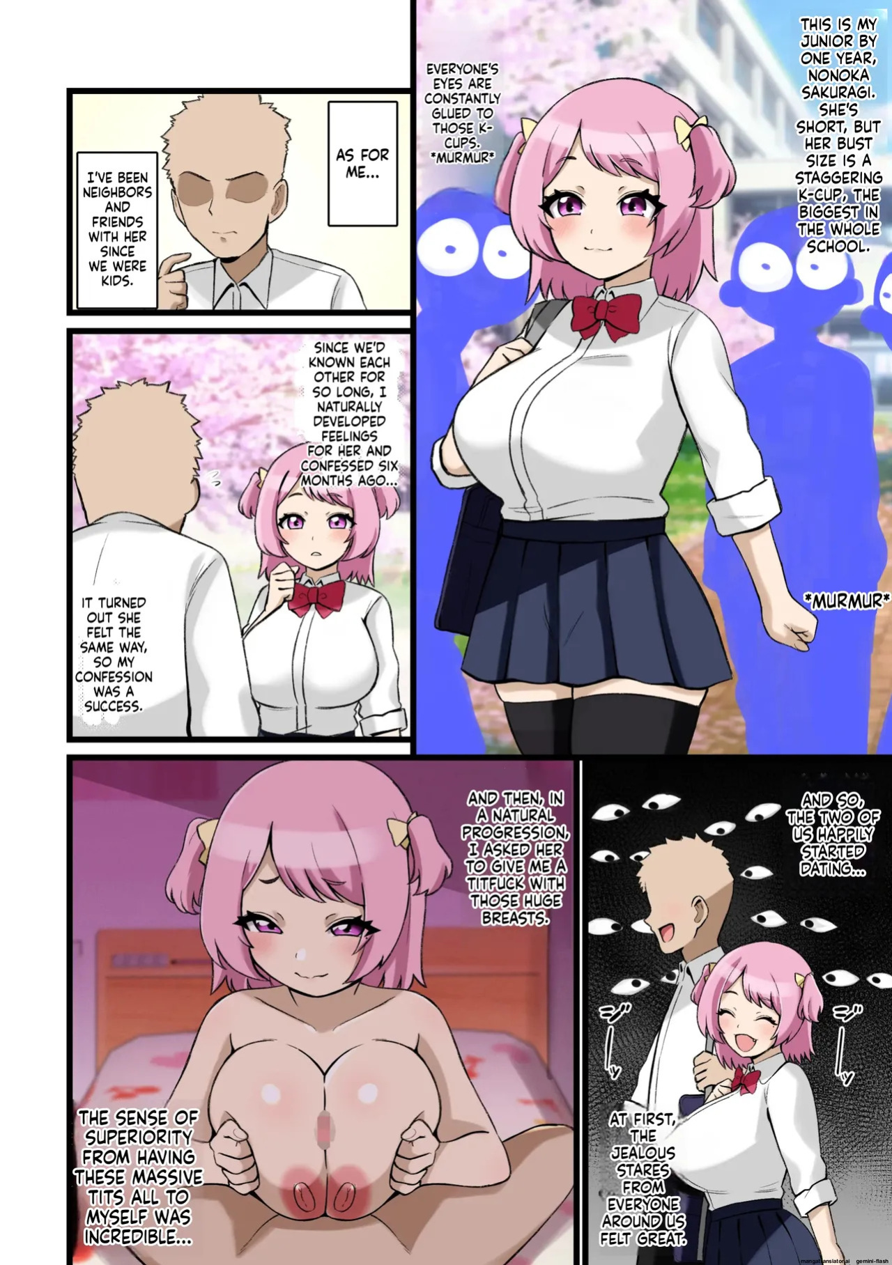 Paizuri Kowai ~Namaiki Kouhai Kanojo ni Paizuri de Shiboritorareru Hanashi~
