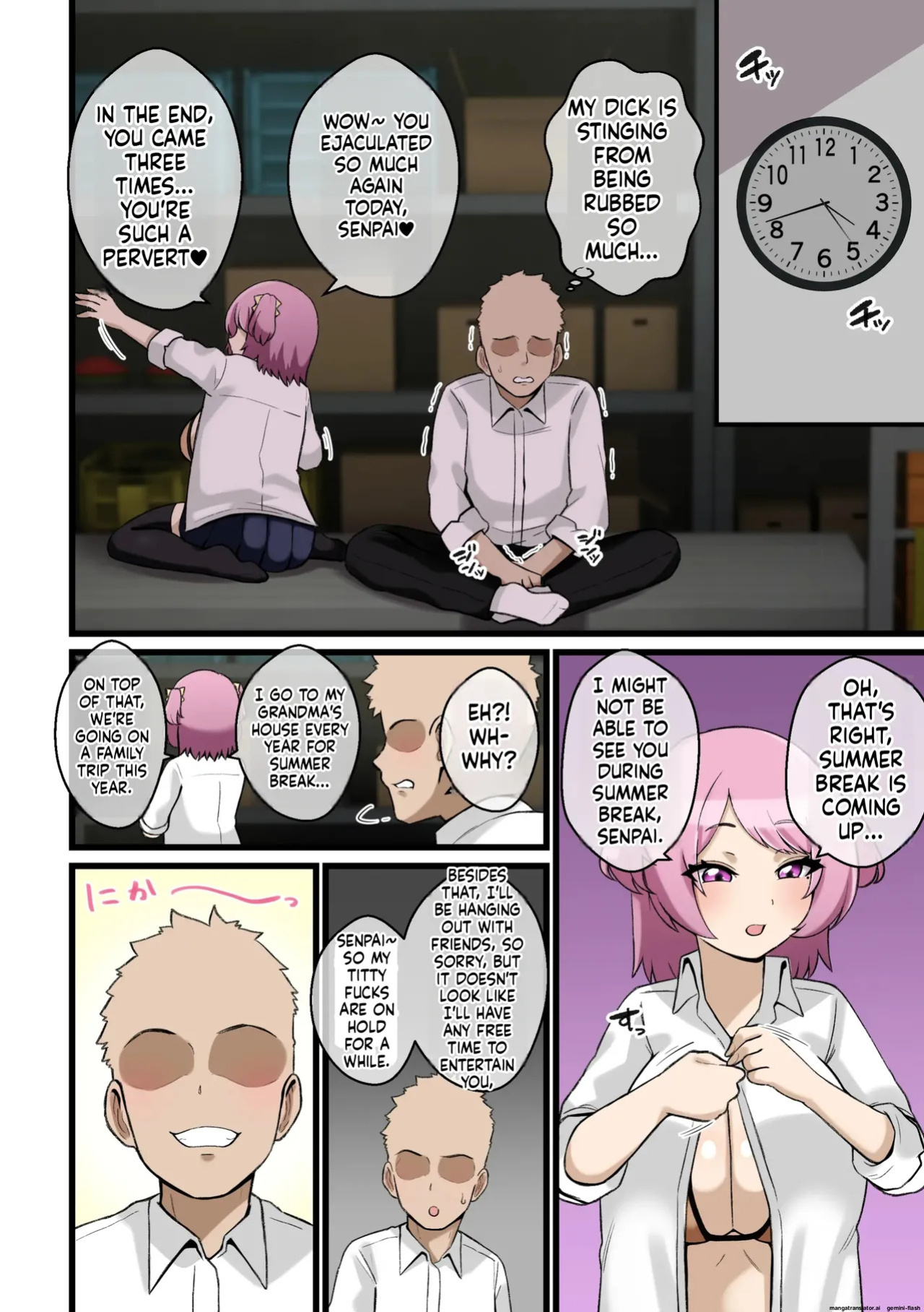 Paizuri Kowai ~Namaiki Kouhai Kanojo ni Paizuri de Shiboritorareru Hanashi~