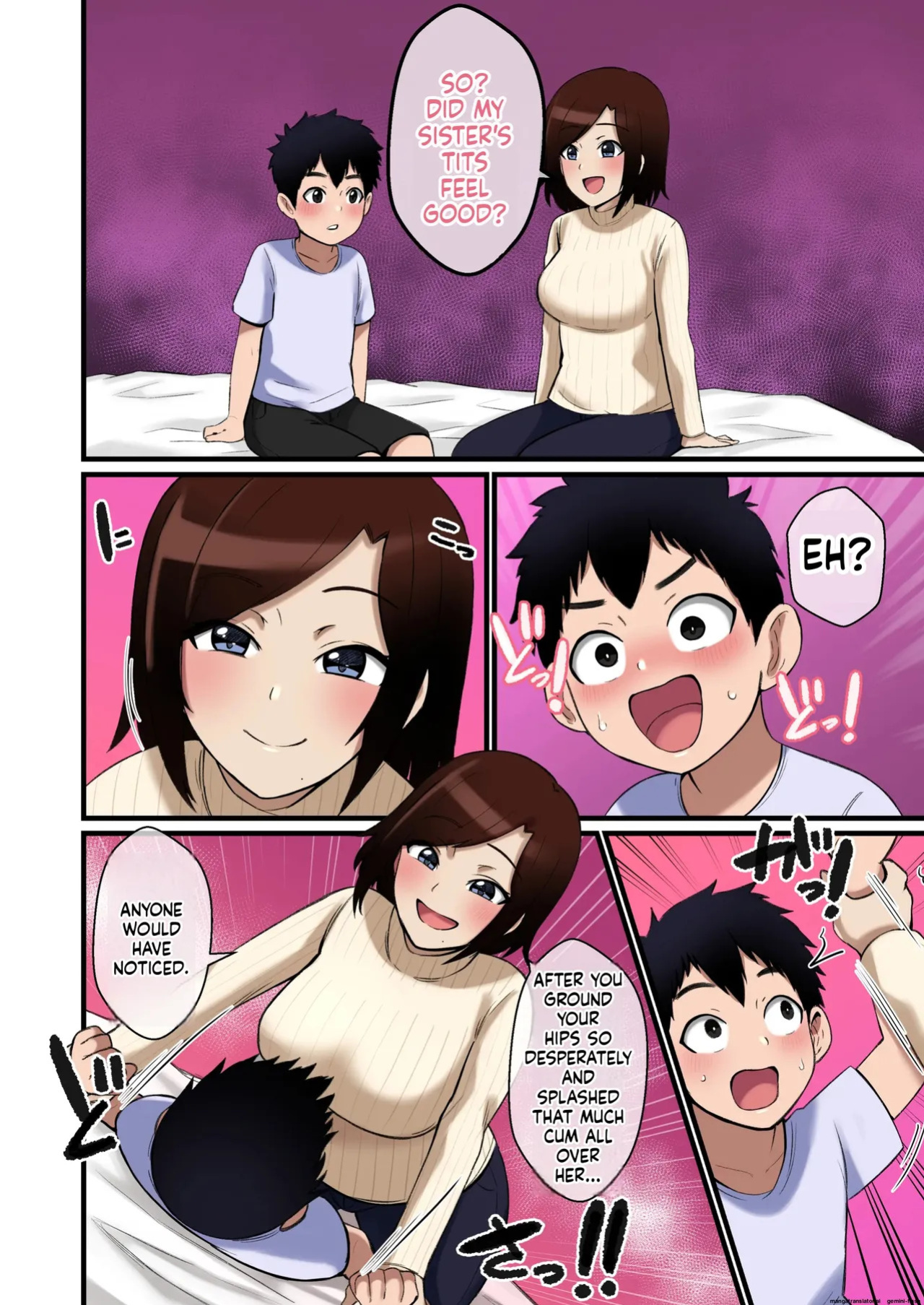Paizuri Hokoku o Shitekuru Ane