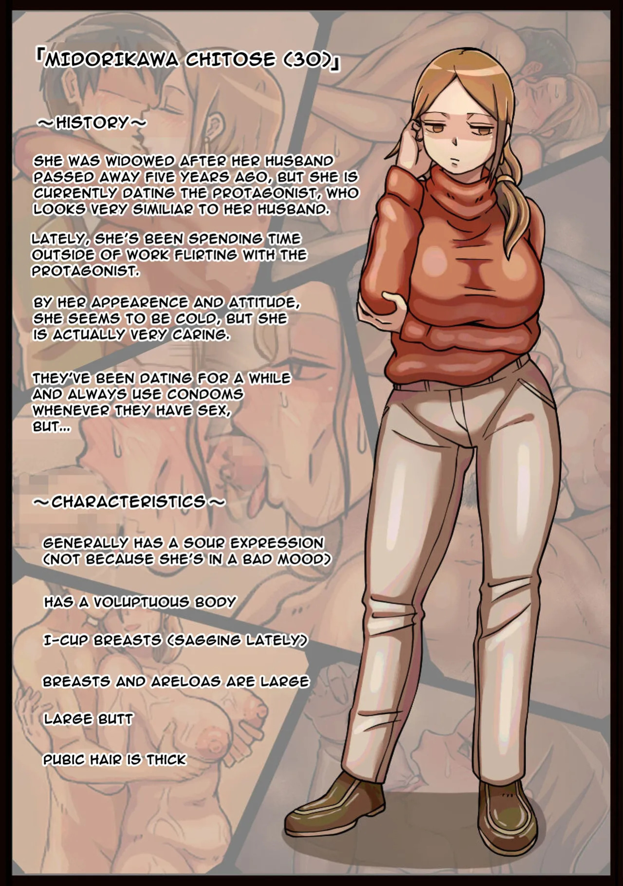 [Kaisendoh (Makuzira)] The Story About Forcibly Ejaculating Into a Reluctant Landlady [English]