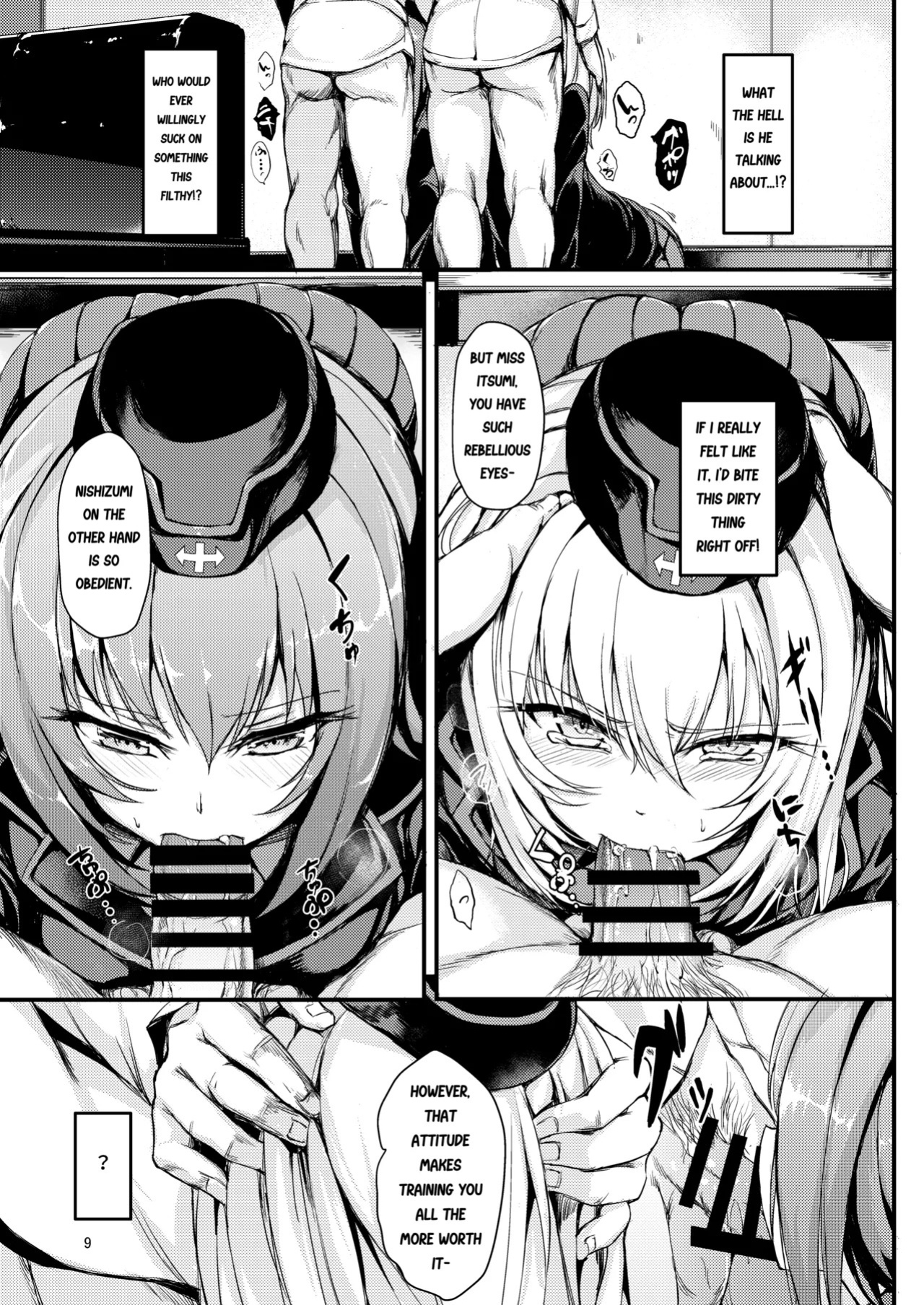 [Kyockchokyock (Kyockcho)] The Violation of Kuromorimine (Girls und Panzer) [English] [Digital] [RagsSgar_Translations]