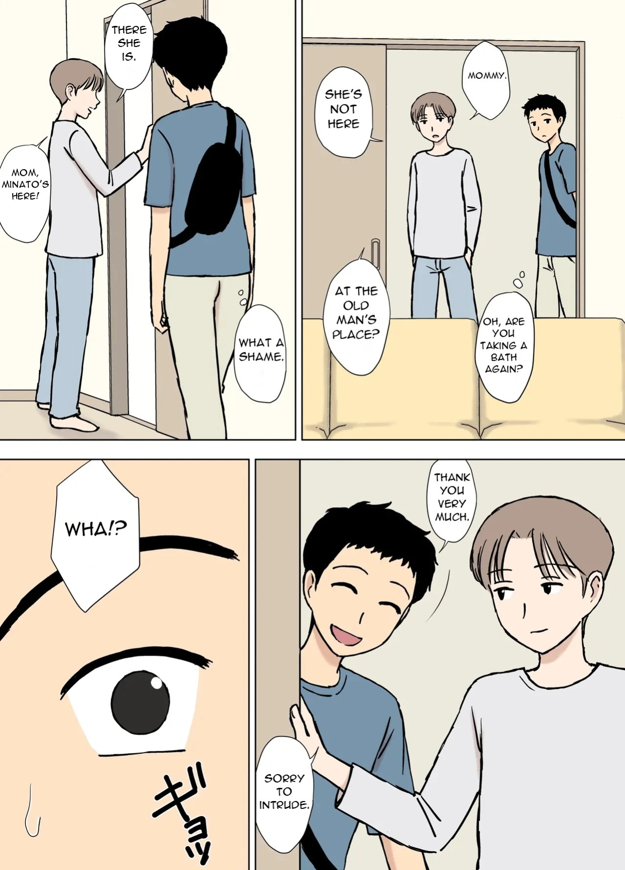 [Urakan] Boku ga Shiranakatta Mama to Jii-chan no Koto | Things I Didn't Know About Mama and Grandpa [English] [DarklordMTLs]