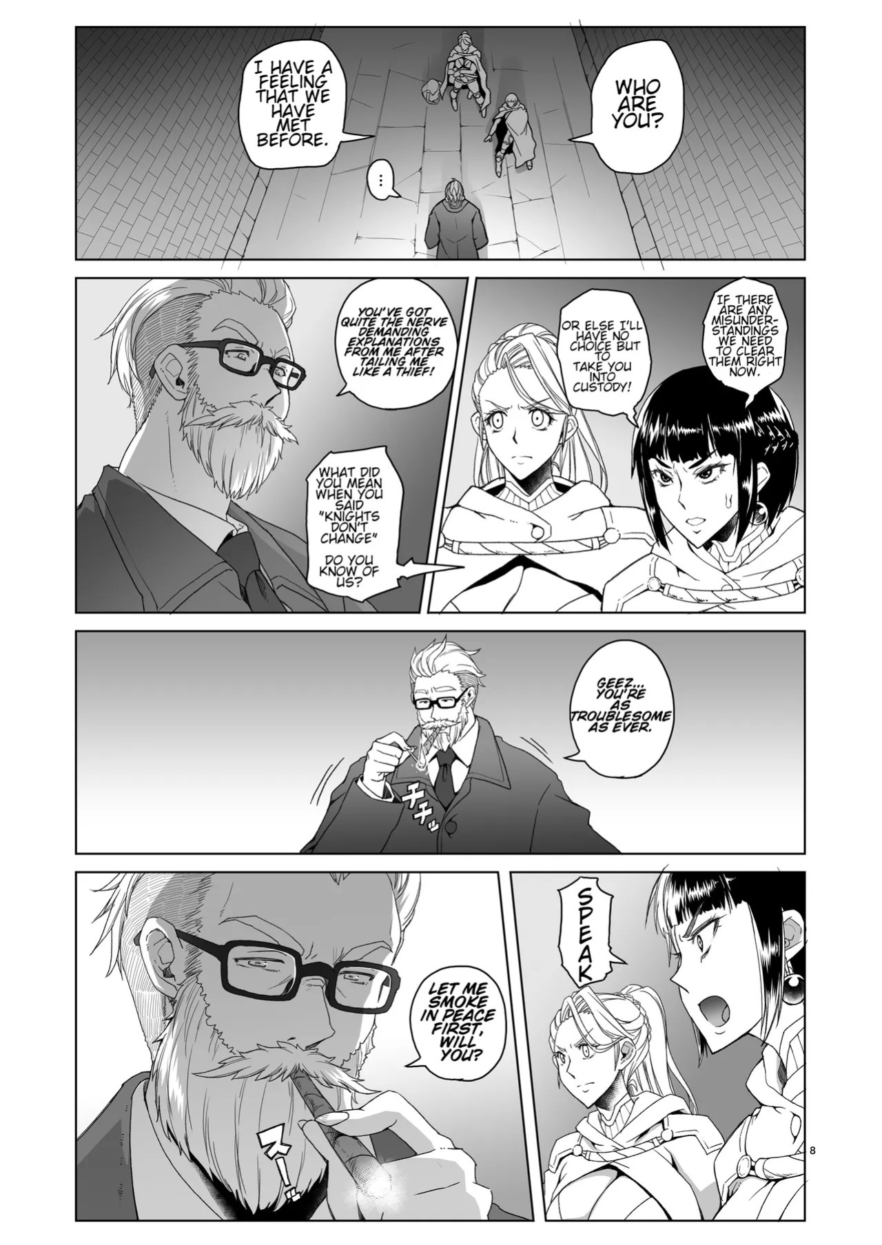 [Asaki Blog Branch Office (Asaki Takayuki)] Onnakishi Rael to Suzuiro no Mori no Kiba 2 - Female Knight Rahel And The Silvery Forest Fang 2 | Lady Knight Rahel and The Silvery Forest Fang 2 [English] [CT Scans] [Digital]