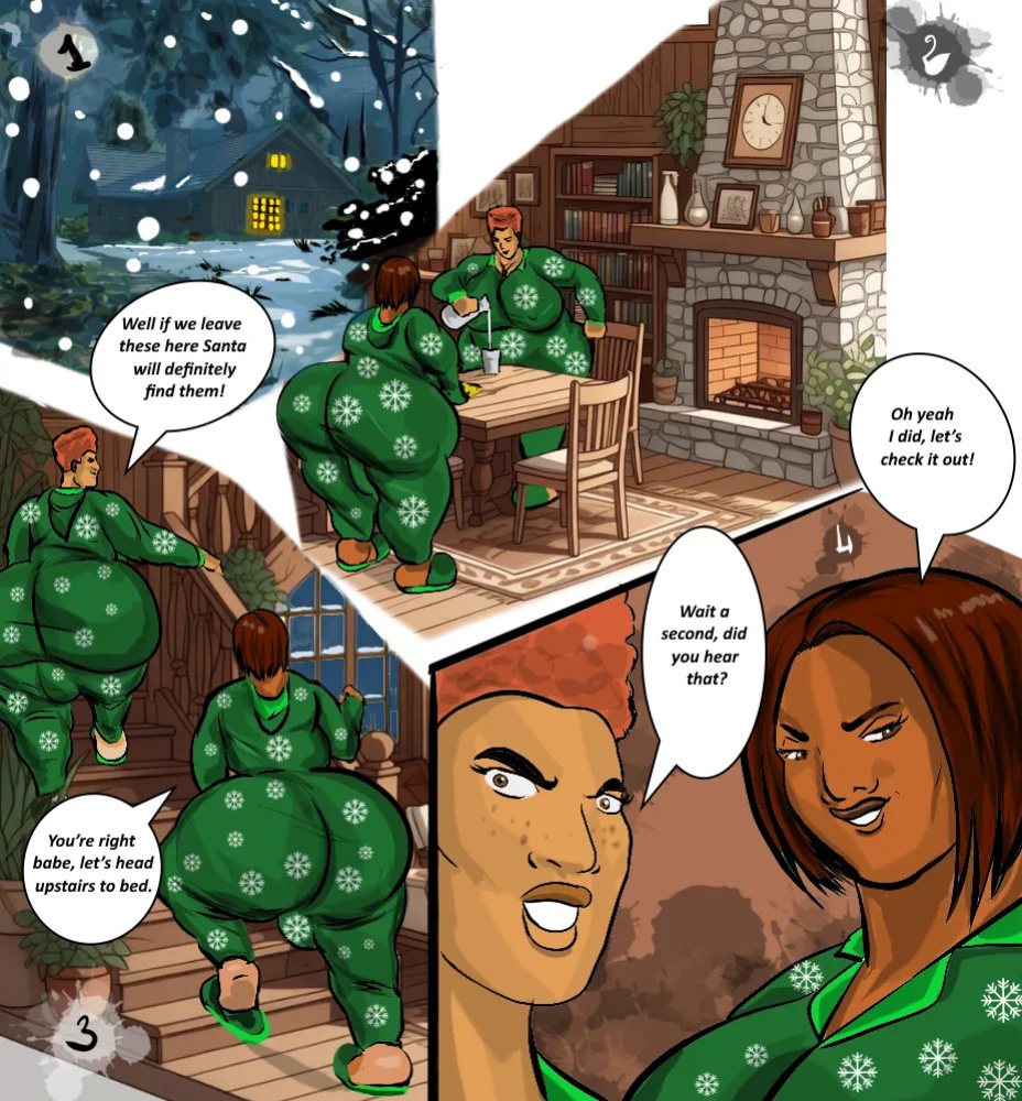 Santa baby Don't stop (BBWTSCOMIC)