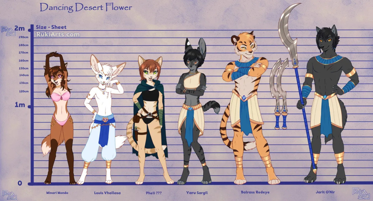 [RukiFox] Dancing DesertFlower (OnGoing)