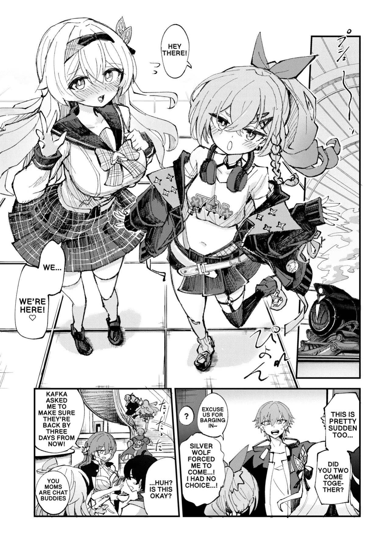 [Rossaku Kobo (Rossaku)] Nakayoshi wa Kaitakusha no Heya de | Besties in the Trailblazer's Room (Honkai: Star Rail) [English] [Digital]