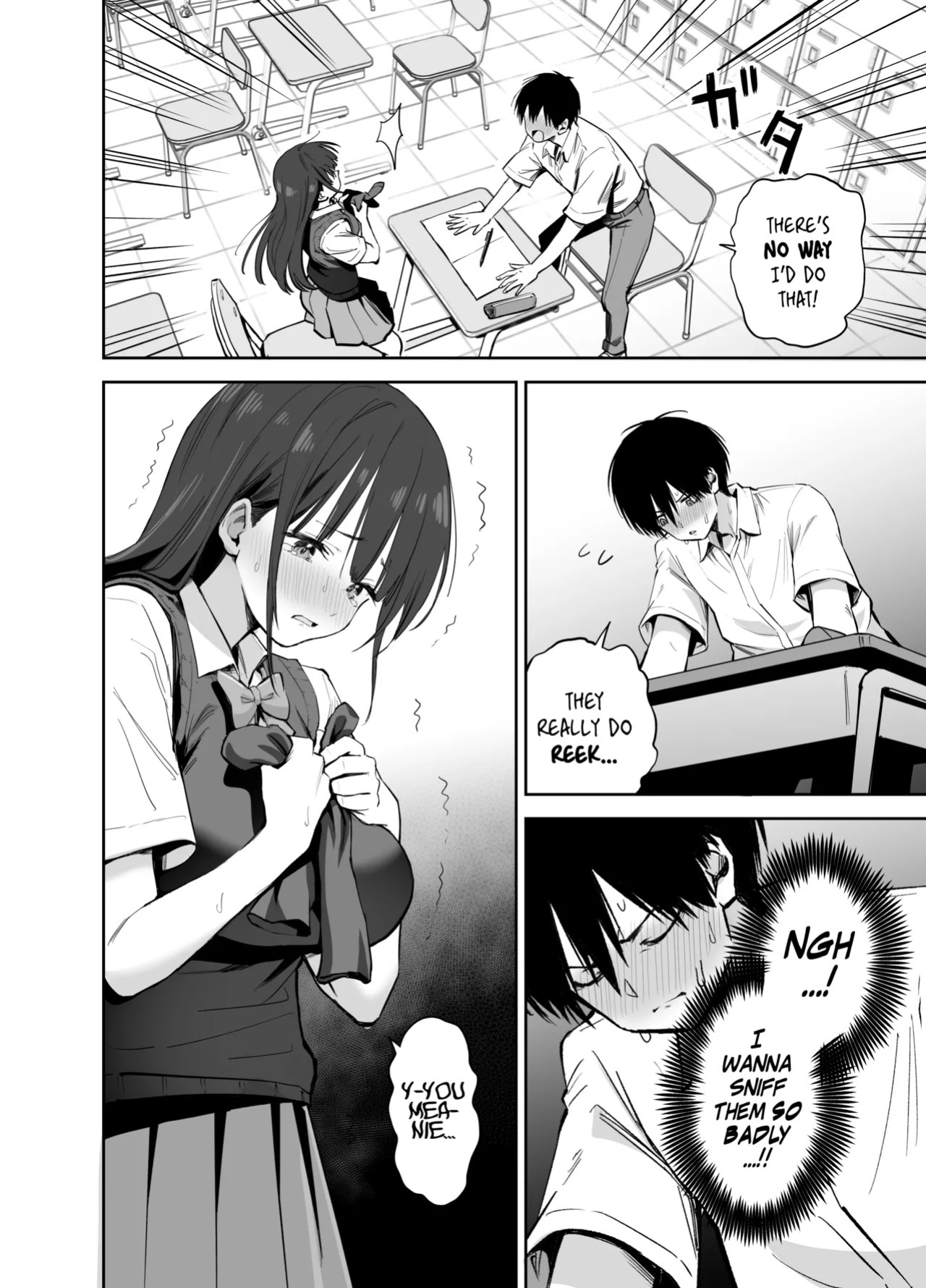 [Honshiro Nikori] If You Get To Jerk Off To My Socks, I Get To Play With Your Dick, Right? | Watashi no Kutsushita de Shikotteru nara Sono Ochinpo de Asonde mo Ii yo ne? [English] [Digital]