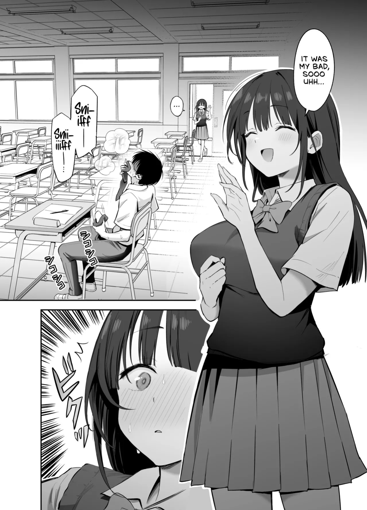 [Honshiro Nikori] If You Get To Jerk Off To My Socks, I Get To Play With Your Dick, Right? | Watashi no Kutsushita de Shikotteru nara Sono Ochinpo de Asonde mo Ii yo ne? [English] [Digital]