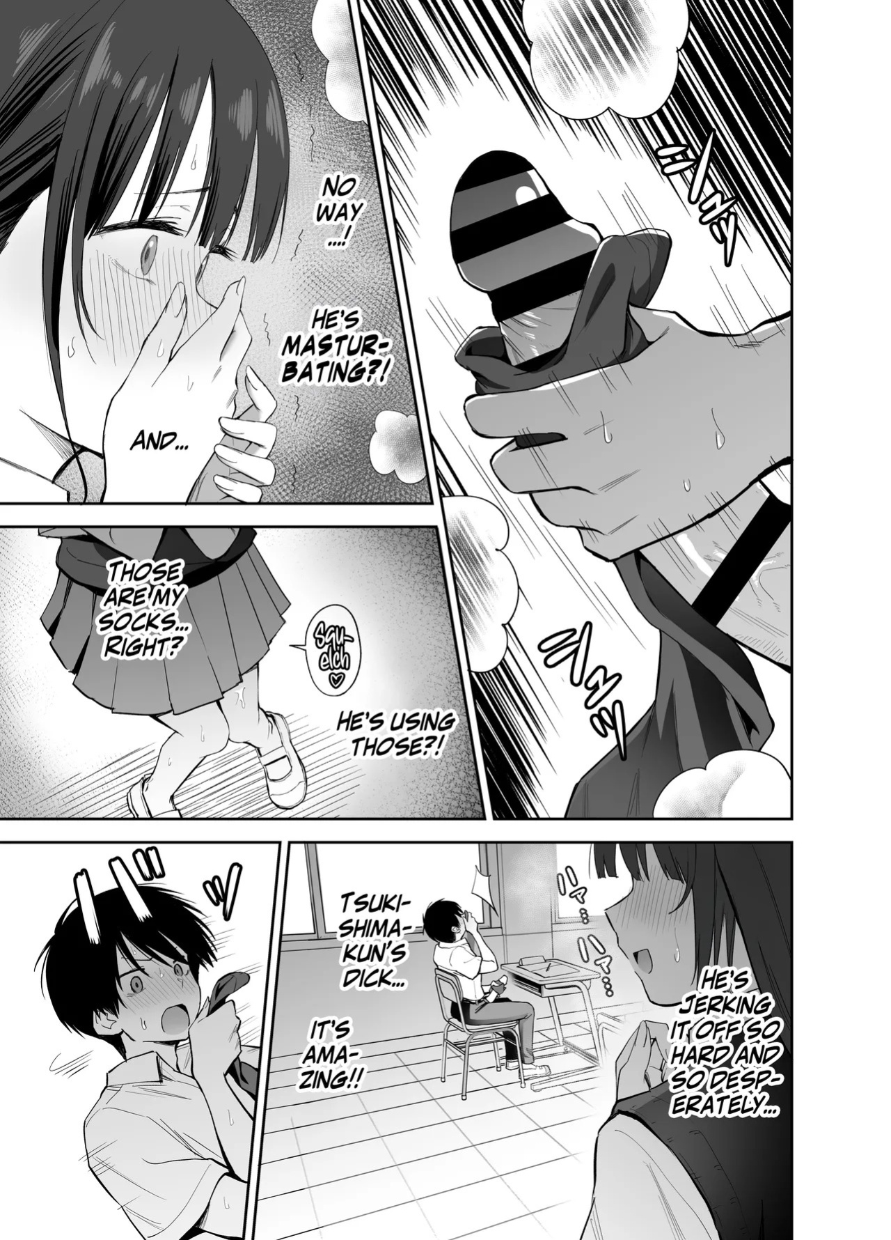 [Honshiro Nikori] If You Get To Jerk Off To My Socks, I Get To Play With Your Dick, Right? | Watashi no Kutsushita de Shikotteru nara Sono Ochinpo de Asonde mo Ii yo ne? [English] [Digital]