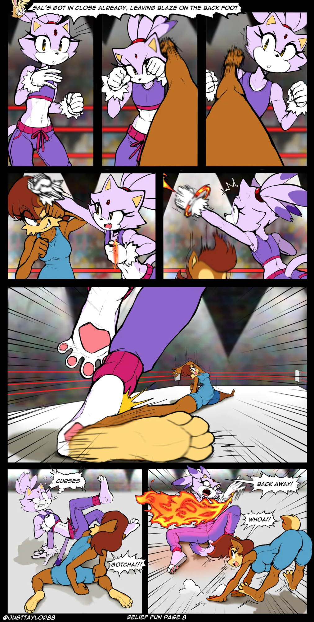 [JustTaylor (Natethecat24/TaylorTheFox24)] Relief Fun (Ongoing)