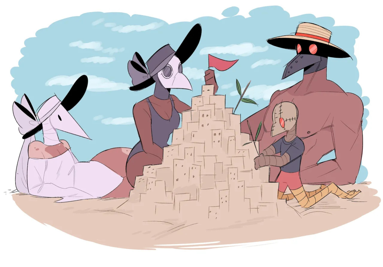 [Idolomantises (Mothmilfs)] Plague Doctors' Edition (Monsters and Girls/The Lover's Inferno)