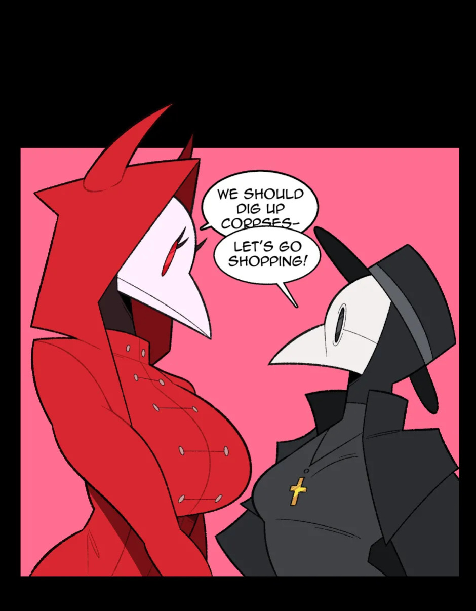 [Idolomantises (Mothmilfs)] Plague Doctors' Edition (Monsters and Girls/The Lover's Inferno)