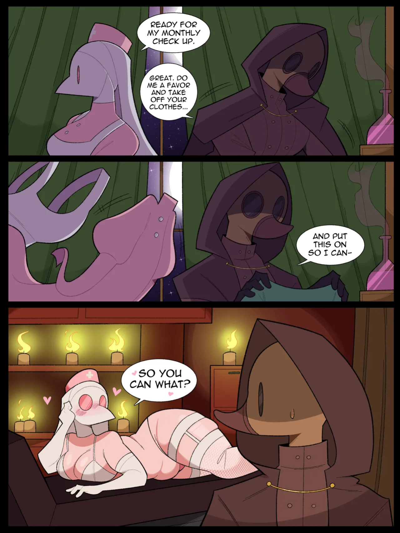 [Idolomantises (Mothmilfs)] Plague Doctors' Edition (Monsters and Girls/The Lover's Inferno)