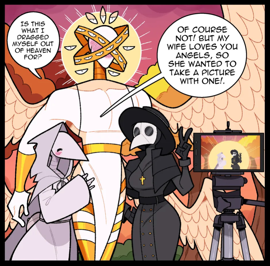 [Idolomantises (Mothmilfs)] Plague Doctors' Edition (Monsters and Girls/The Lover's Inferno)