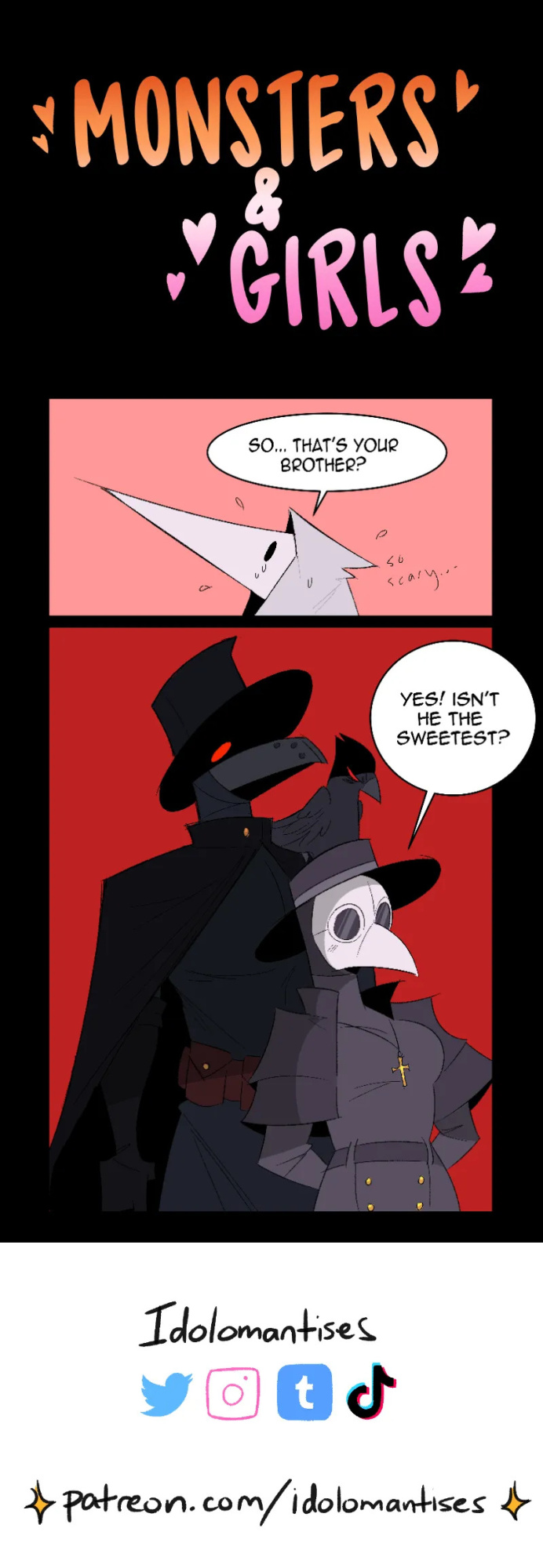 [Idolomantises (Mothmilfs)] Plague Doctors' Edition (Monsters and Girls/The Lover's Inferno)