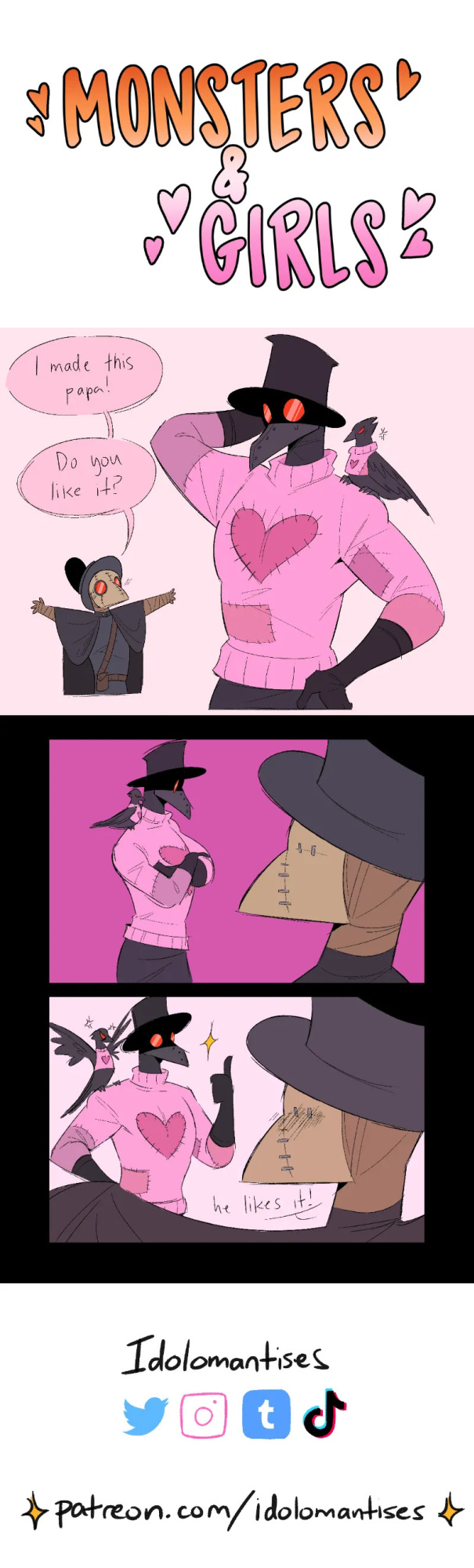 [Idolomantises (Mothmilfs)] Plague Doctors' Edition (Monsters and Girls/The Lover's Inferno)