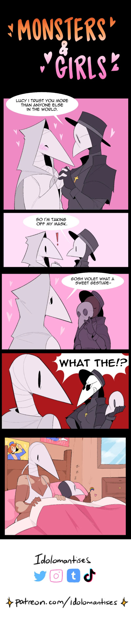 [Idolomantises (Mothmilfs)] Plague Doctors' Edition (Monsters and Girls/The Lover's Inferno)