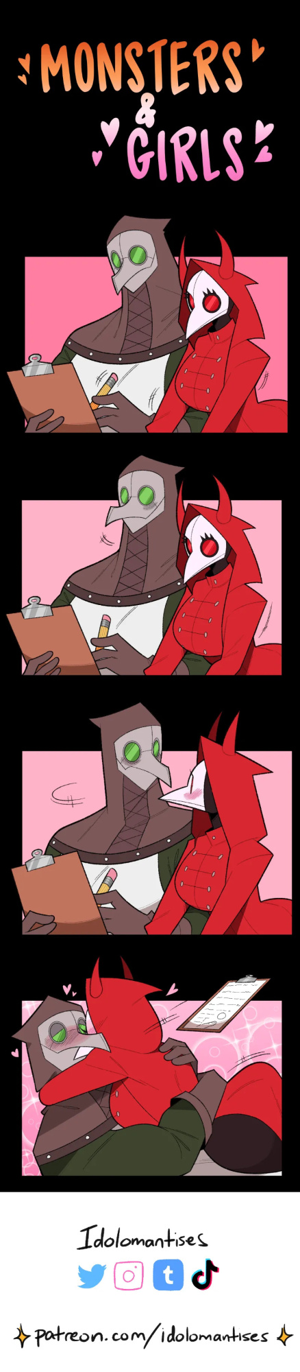 [Idolomantises (Mothmilfs)] Plague Doctors' Edition (Monsters and Girls/The Lover's Inferno)
