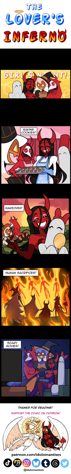 [Idolomantises (Mothmilfs)] Plague Doctors' Edition (Monsters and Girls/The Lover's Inferno)