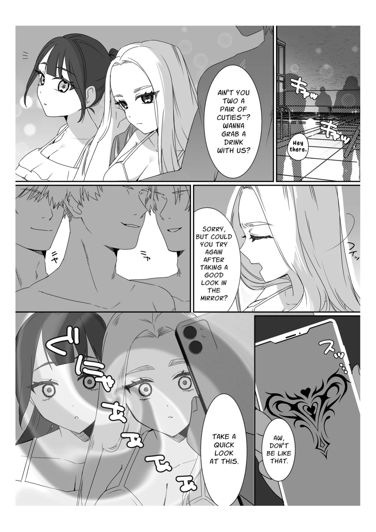 [P＆I (Sakasaki Shika)] Saimin Ojou-sama ~Yuri Couple wo Osou Otoko-tachi no Yokubou~ | Mindless Maidens ~A Lesbian Couple Assailed By Male Desire~ [English] [Cunny Garden]
