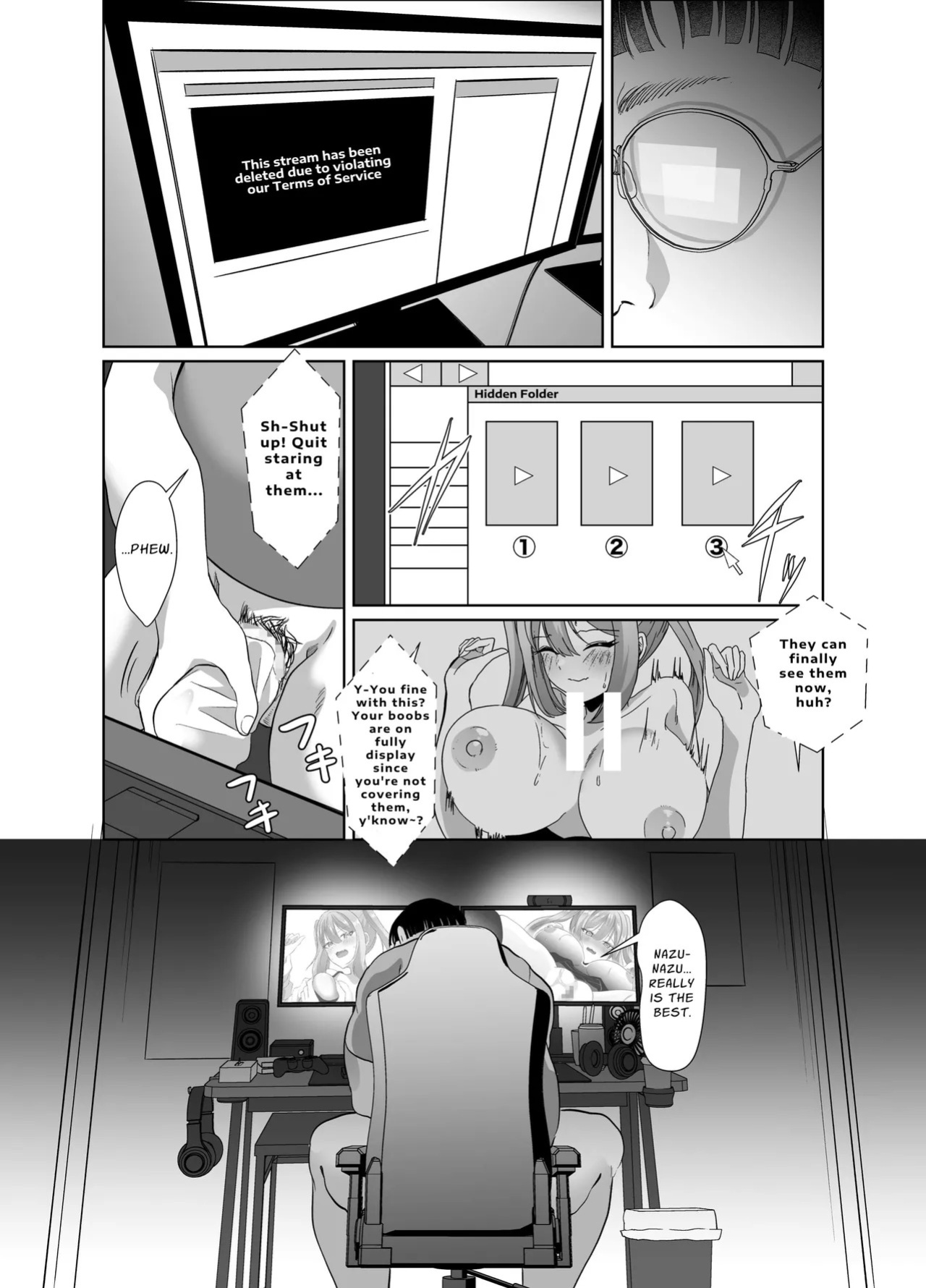 [P&I (Kuru Bushi)] Yowa Yowa Otaku-kun ga Nazuna no Oppai Mireru Wake Nai Jyan w | No Way Some Weakling Otaku Can Perv At Nazuna's Tits lol [English] [Cunny Garden]