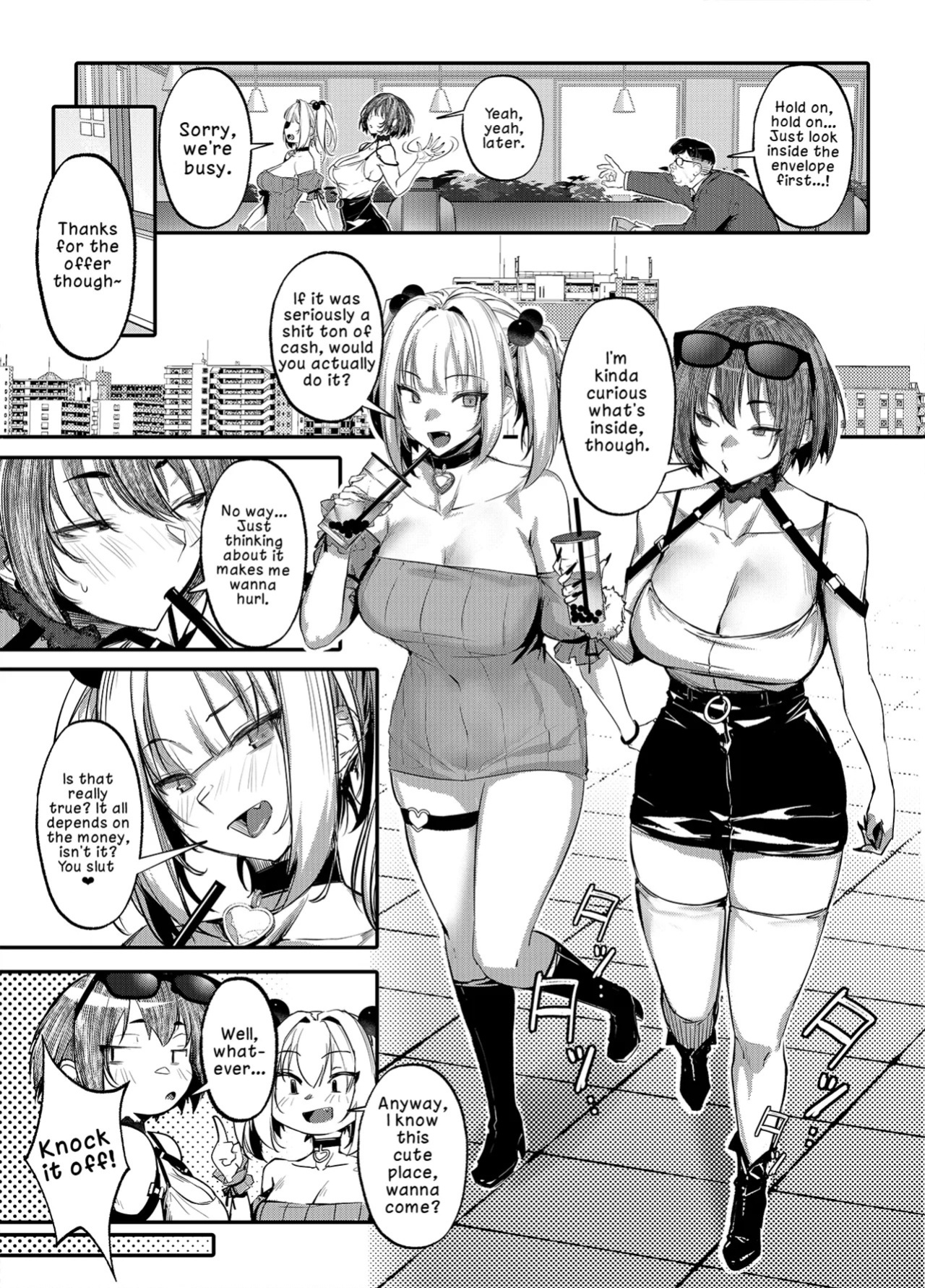 [Onkyu] Namaiki JK ga Wakaraserareru Hon Bangai Hen | Putting a Cheeky Gyaru in Her Place: Extra Chapter [English] [LKK•Scans] [Digital]