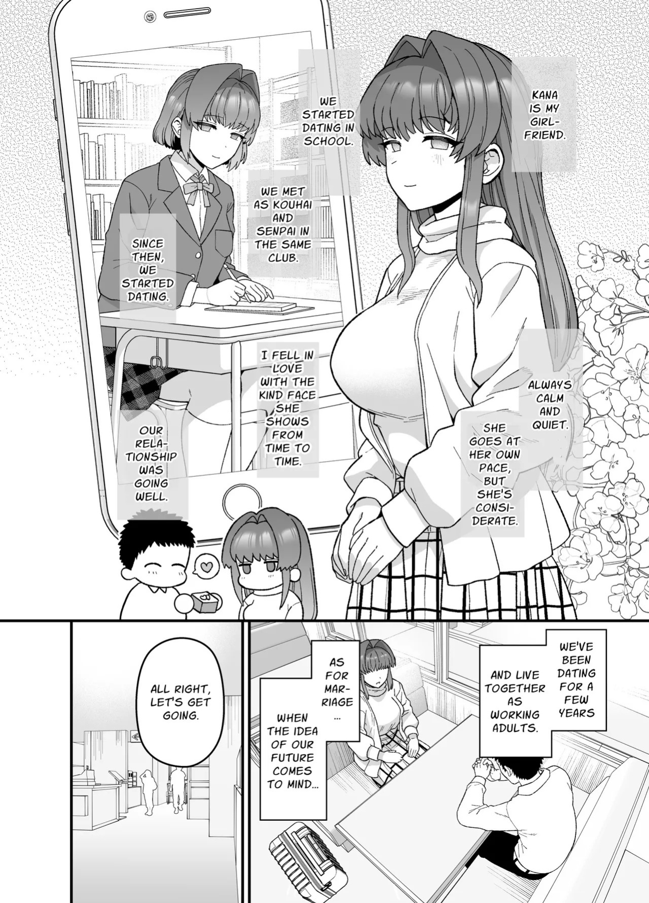 [Mochinchi (Mo)] Netorase Trial Boku no Tame ni Neru Kanojo | Cuckold Trial: My girlfriend cheats on me for my sake [English] [Guesswork] [Digital]