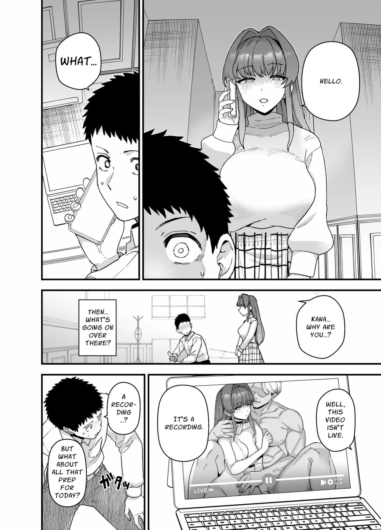 [Mochinchi (Mo)] Netorase Trial Boku no Tame ni Neru Kanojo | Cuckold Trial: My girlfriend cheats on me for my sake [English] [Guesswork] [Digital]
