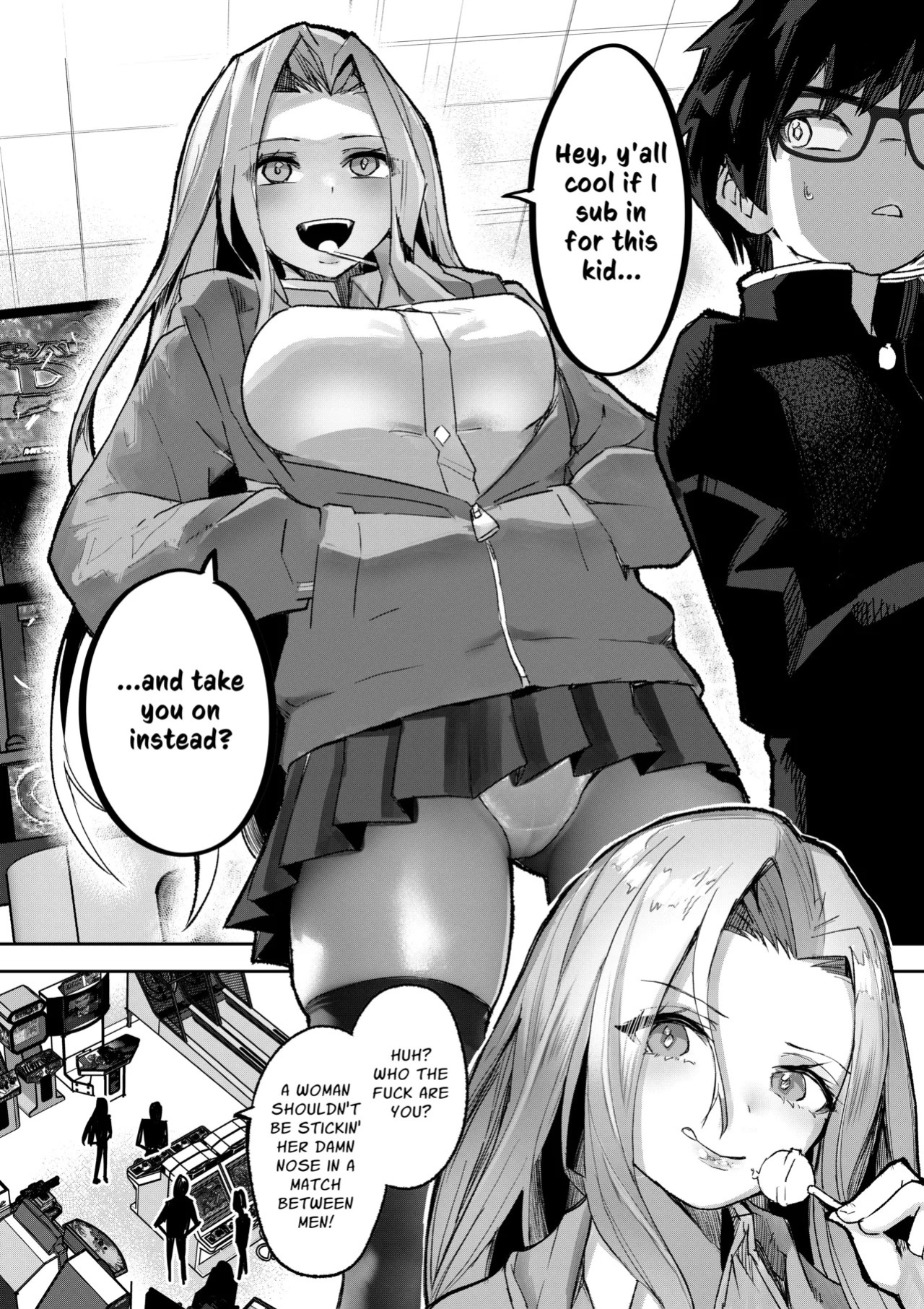 [P&I] Gal Pro Gamer-sama no Nama Oppai wo Fan no Mae de Sarashite Yaru yo | I'll Expose The Pro Gamer Gal's Breasts Before Her Fans [English] [Cunny Garden]