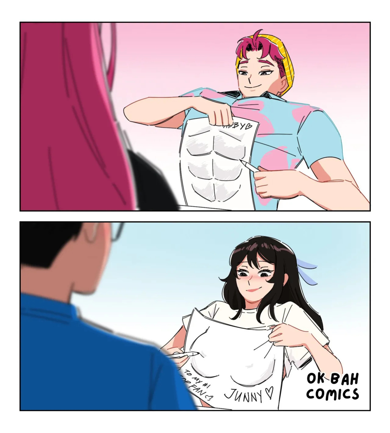 Artist archive: OK Bah Comics