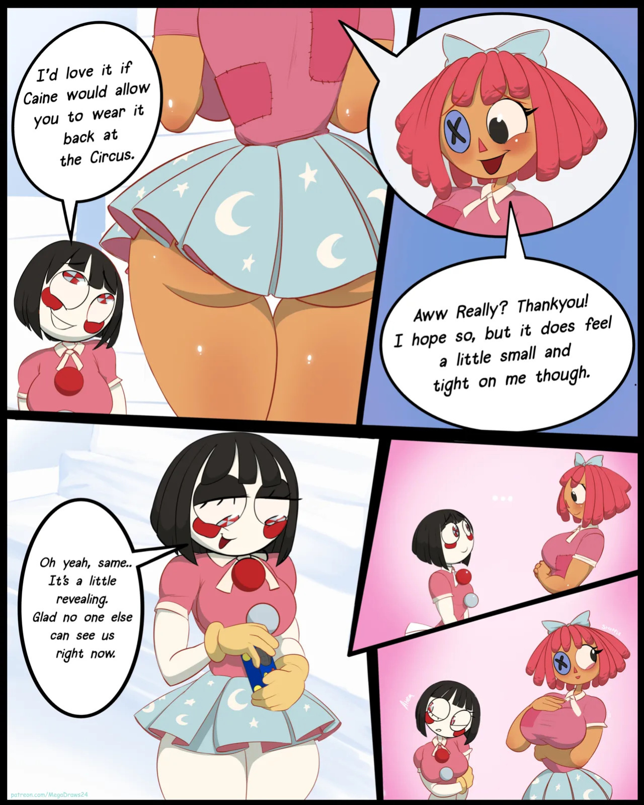 [MegaDraws24] The Cushy Job (The Amazing Digital Circus) [ongoing]
