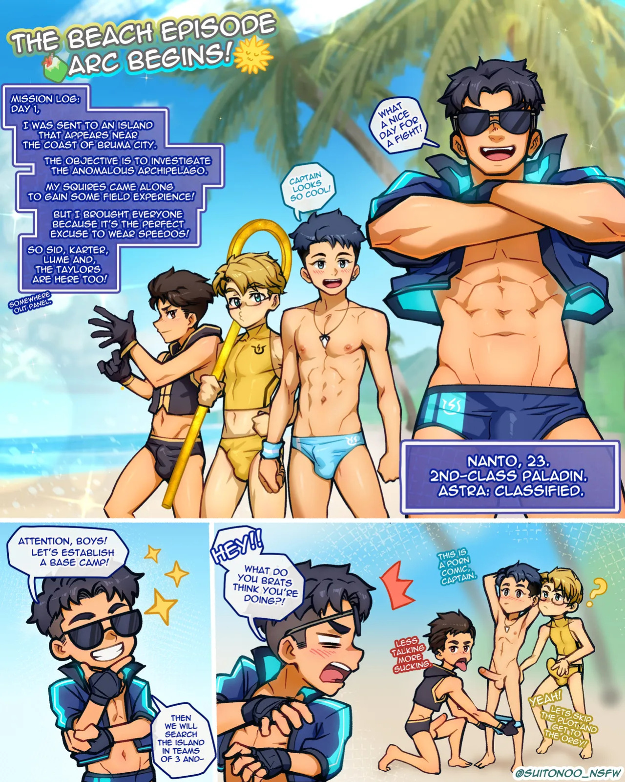 [Suiton00] Mindverse comic strip season 3 (Suiton00 OCs)
