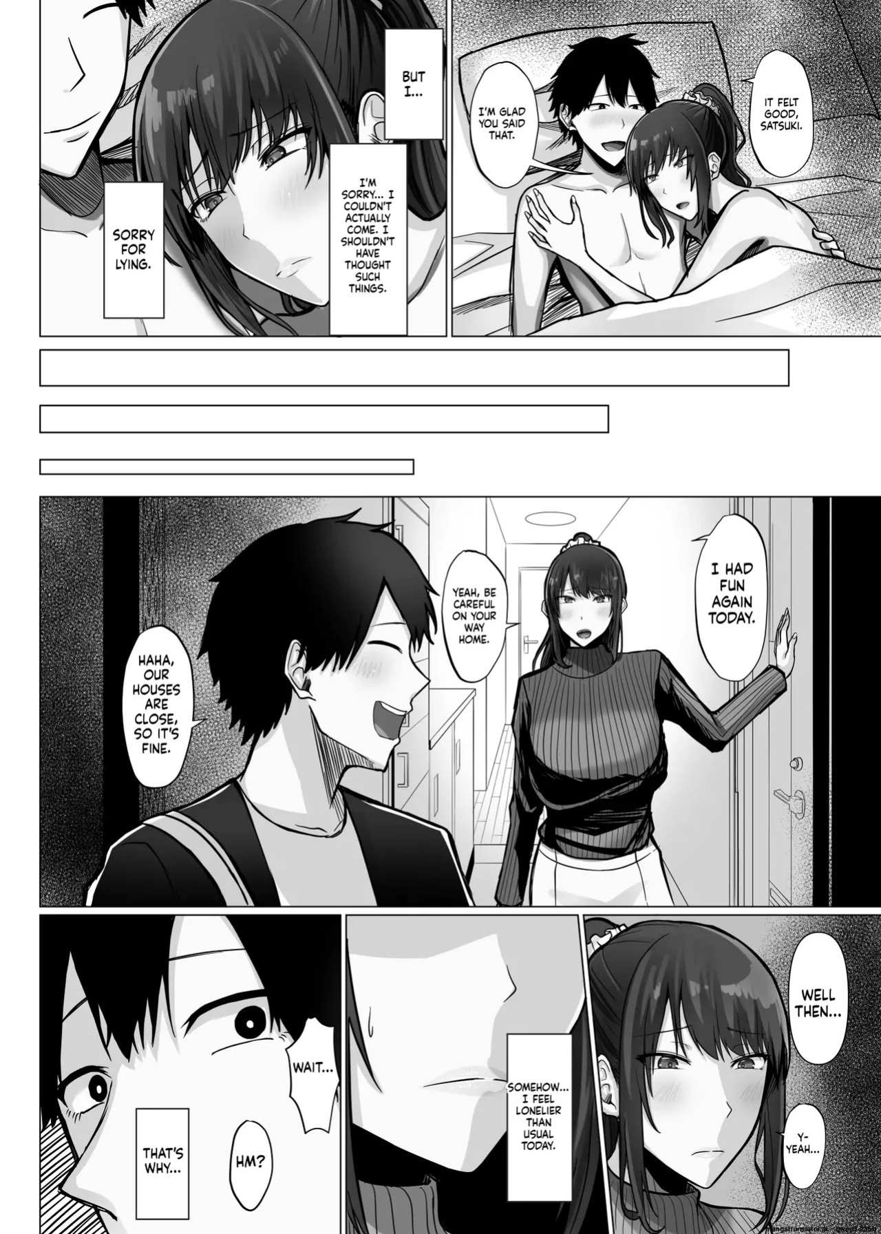 The story of how a busty, older teacher girlfriend gets seduced and cheated on by the principal with a huge penis.