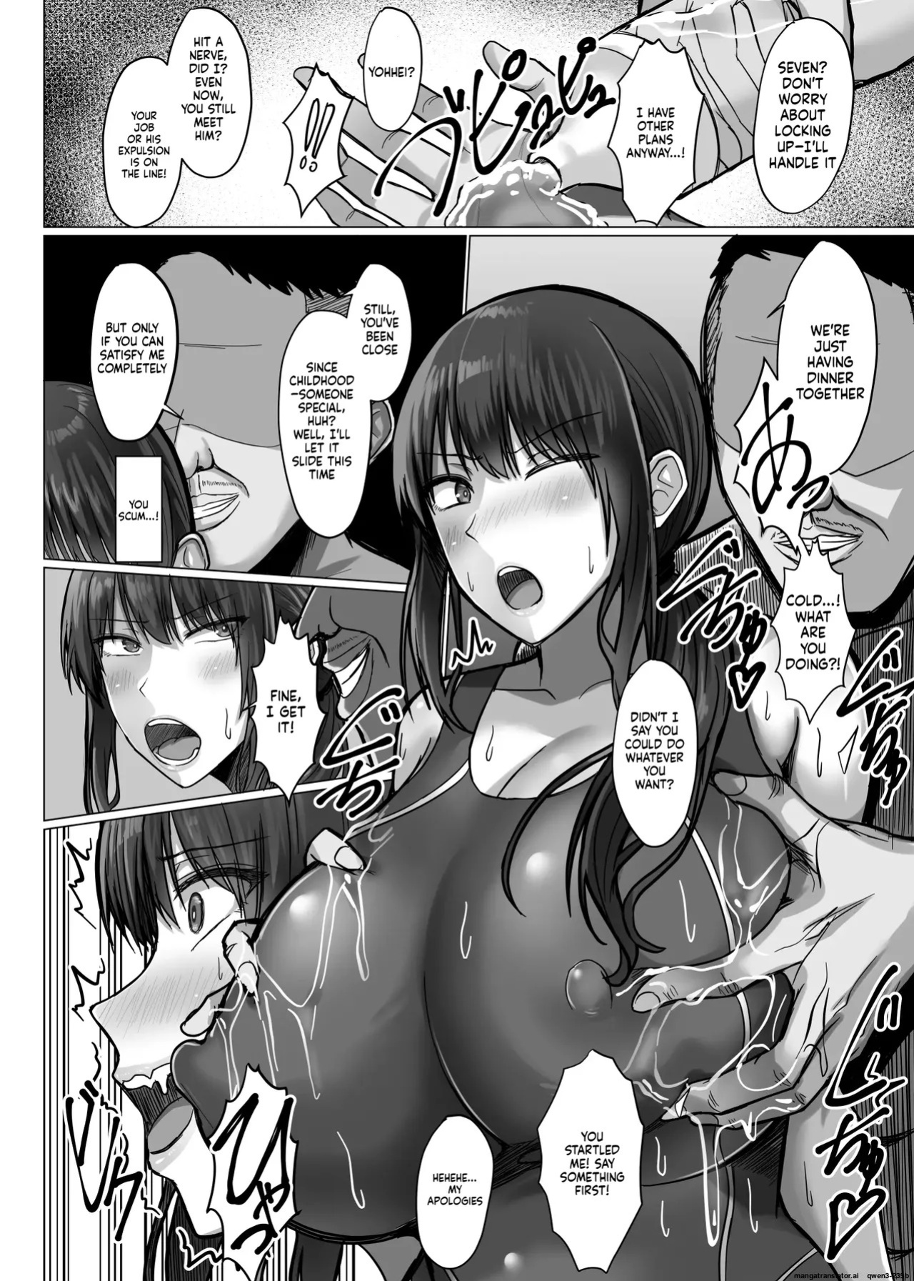The story of how a busty, older teacher girlfriend gets seduced and cheated on by the principal with a huge penis.